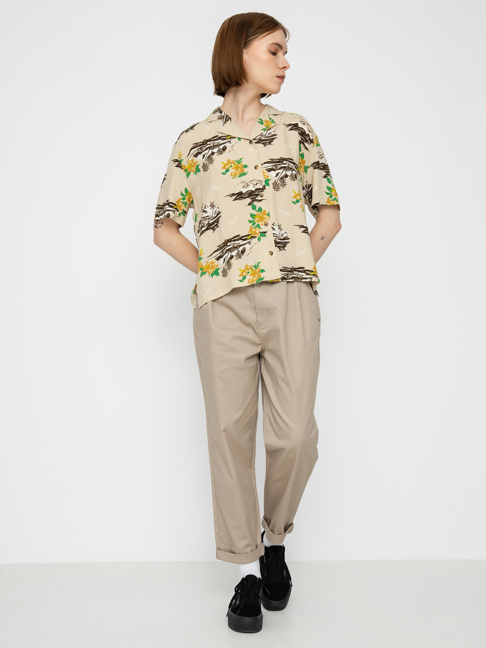 Brixton Риза Bunker Paradise Wmn (safari)