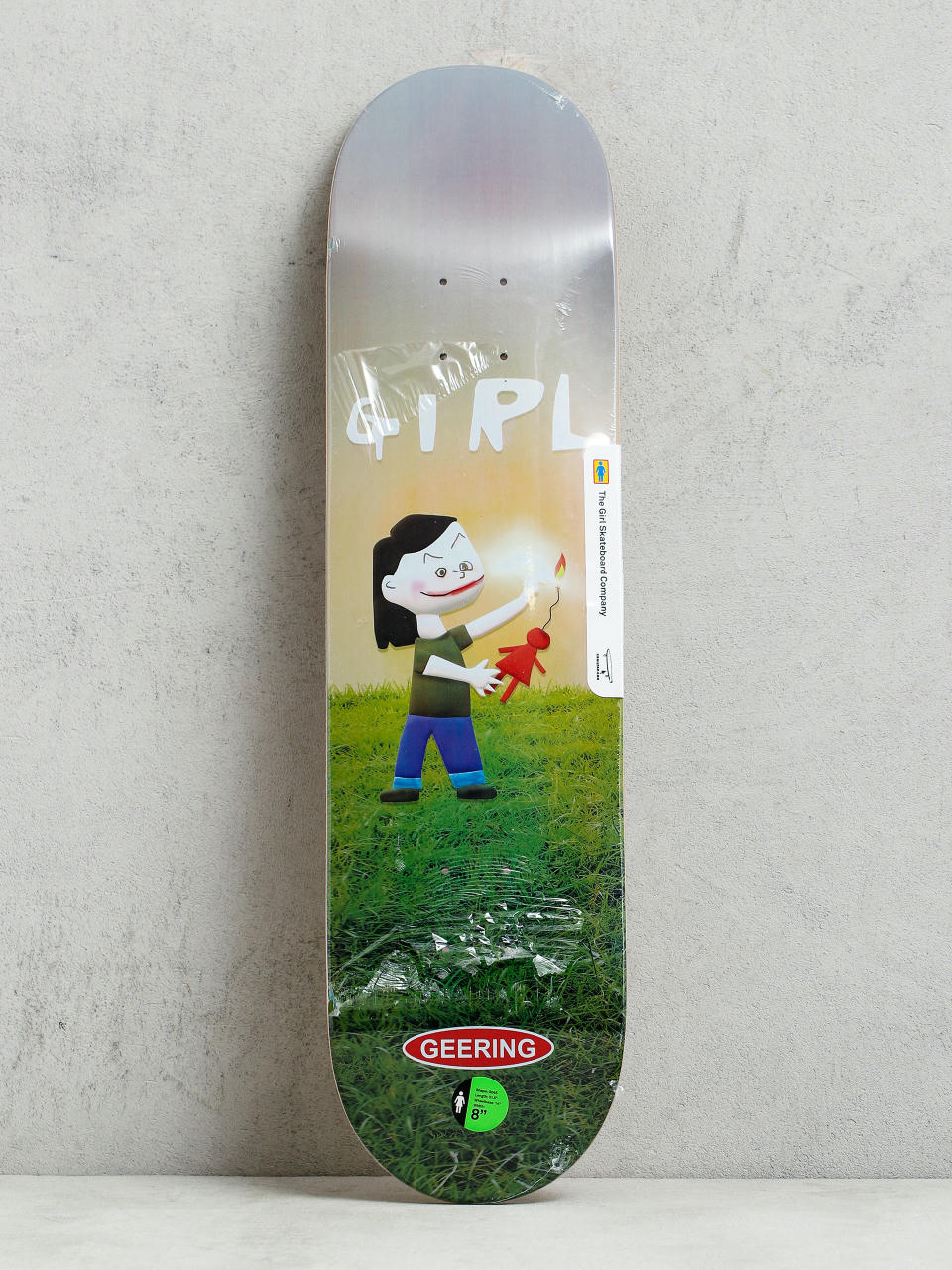 Girl Skateboard Дъска Geering One Off (black)