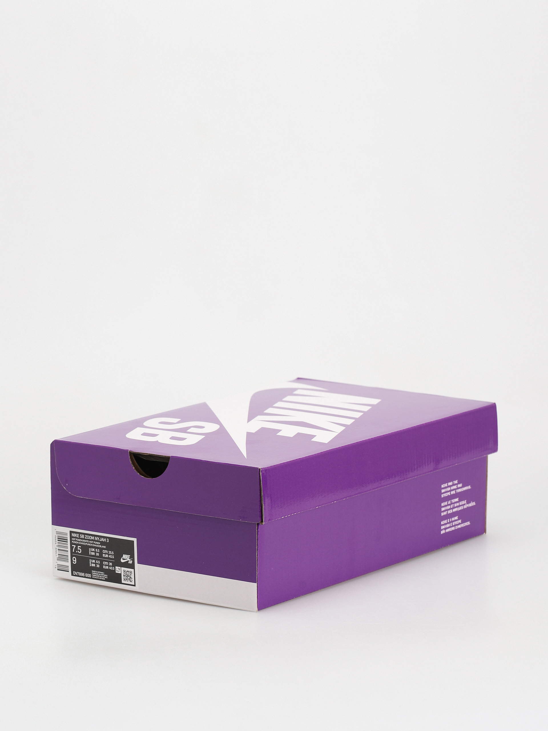 Nike SB Обувки Zoom Nyjah 3 (hot punch/white hot punch hot punch)