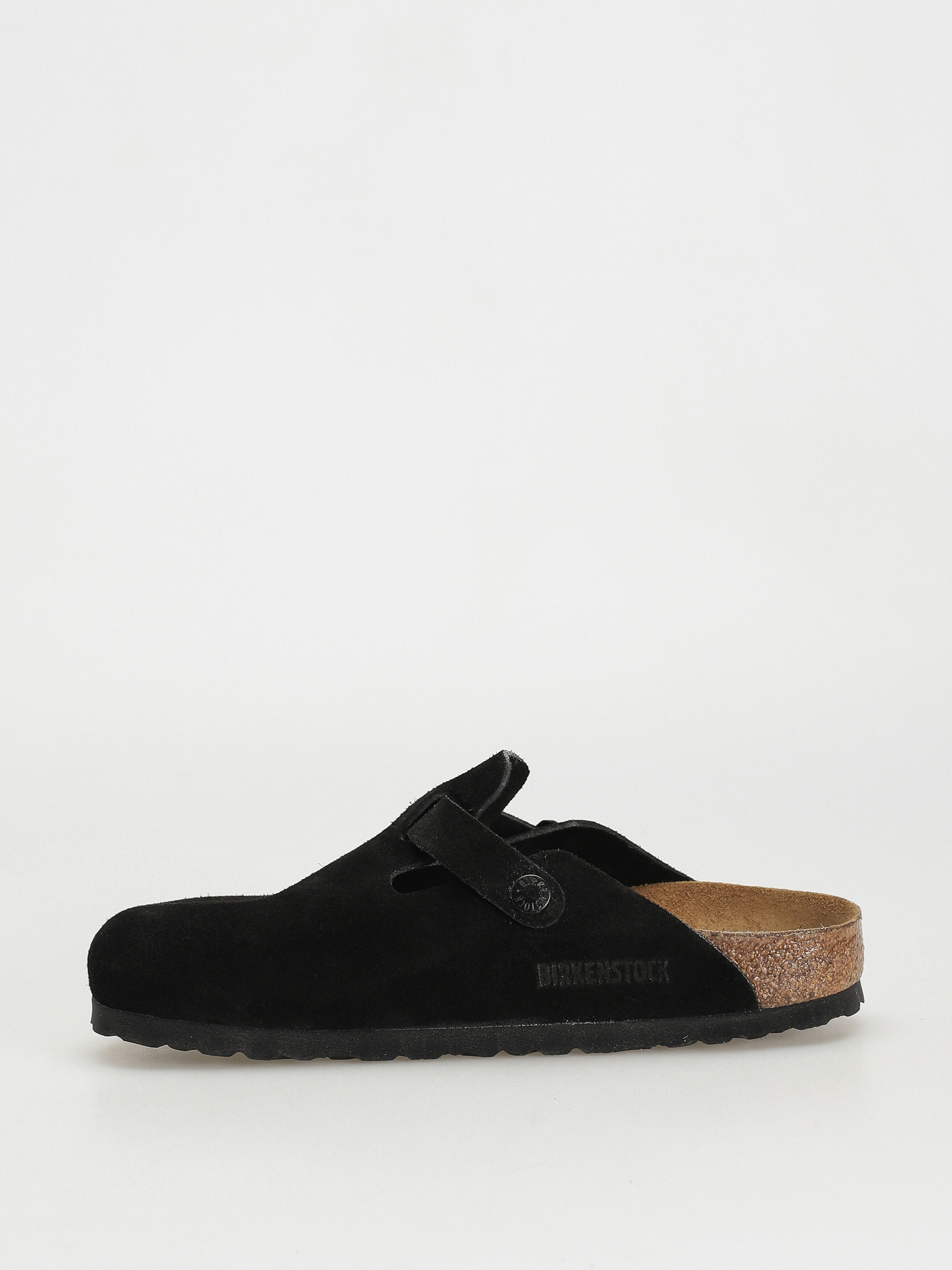 Birkenstock Чехли Boston Suede Narrow Wmn (black)