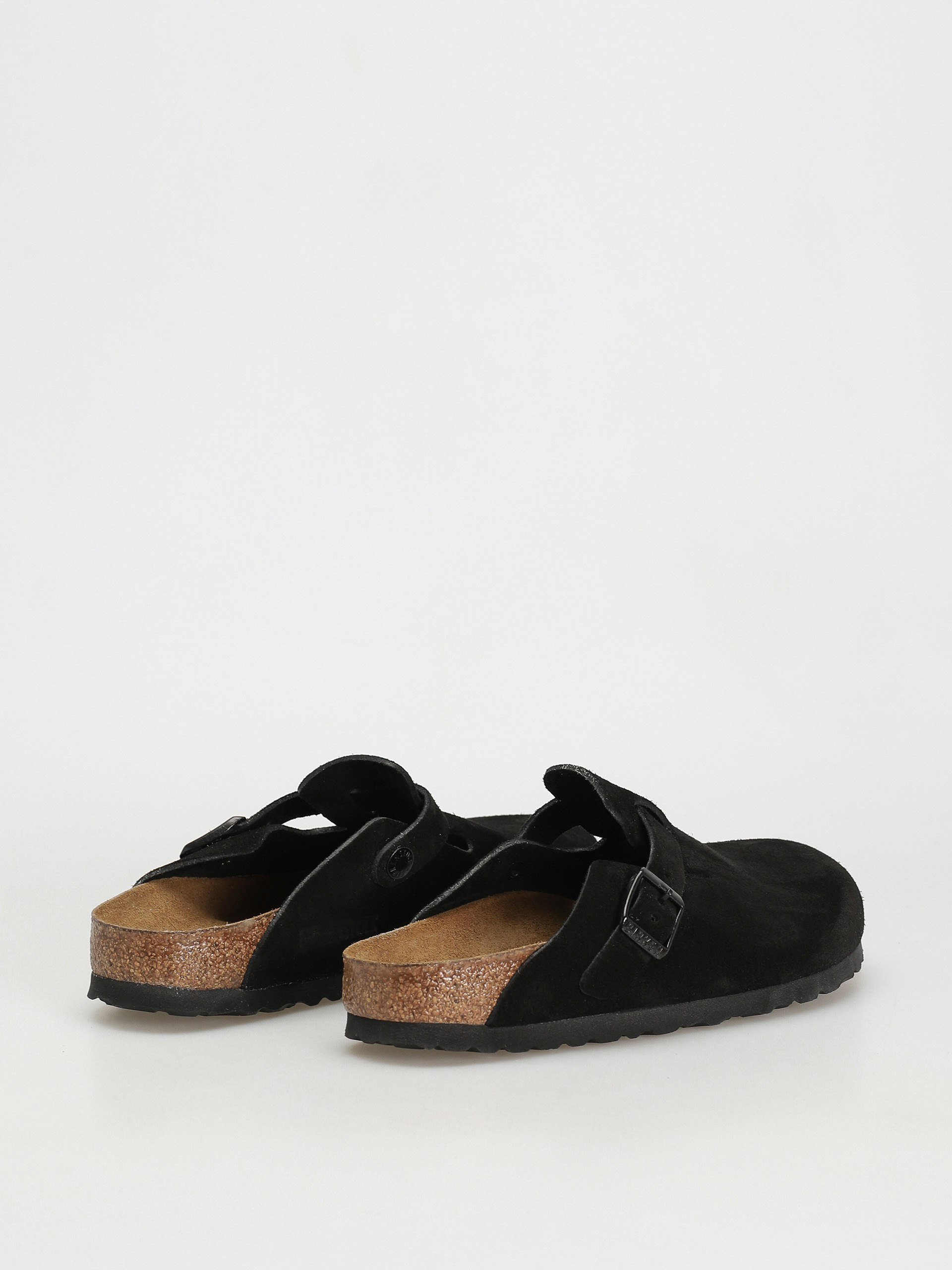 Birkenstock Чехли Boston Suede Narrow Wmn (black)