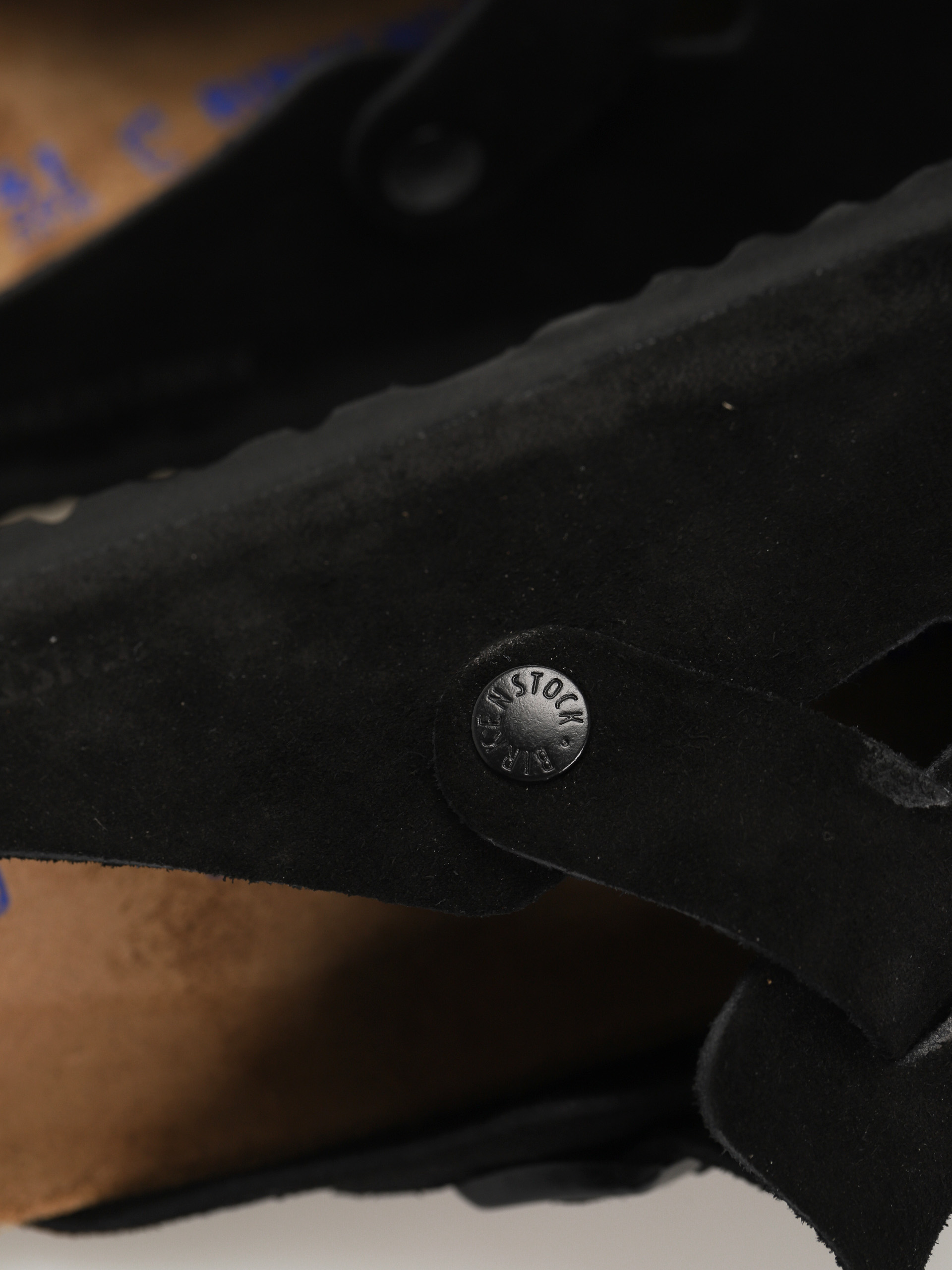 Birkenstock Чехли Boston Suede Regular (black)