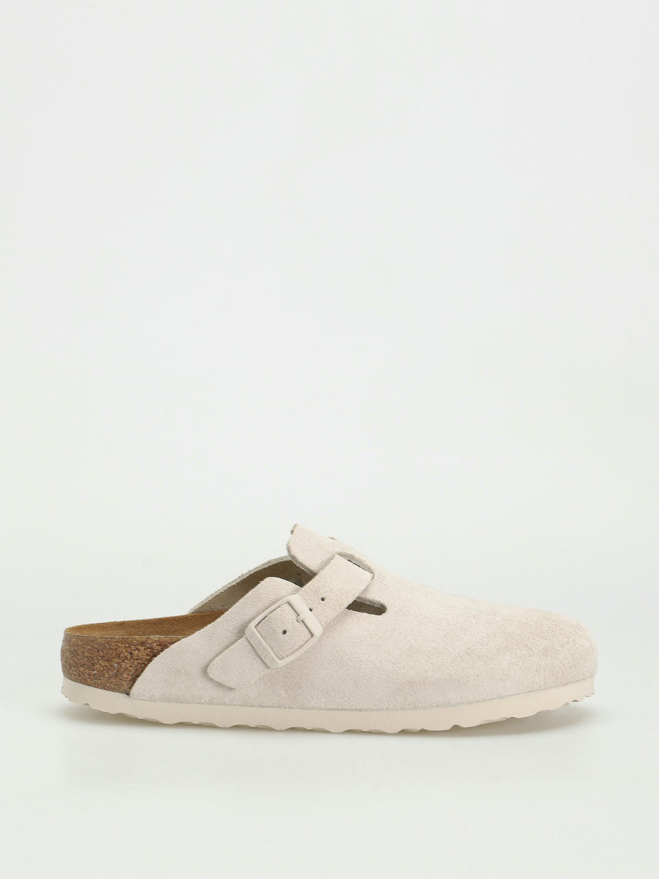 Birkenstock Чехли Boston Suede Narrow Wmn (modern suede antique white)