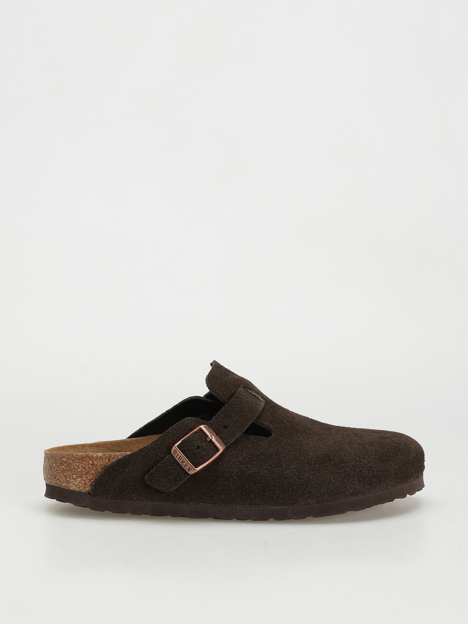 Birkenstock u0427u0435u0445u043bu0438 Boston Suede Narrow Wmn (mocha)