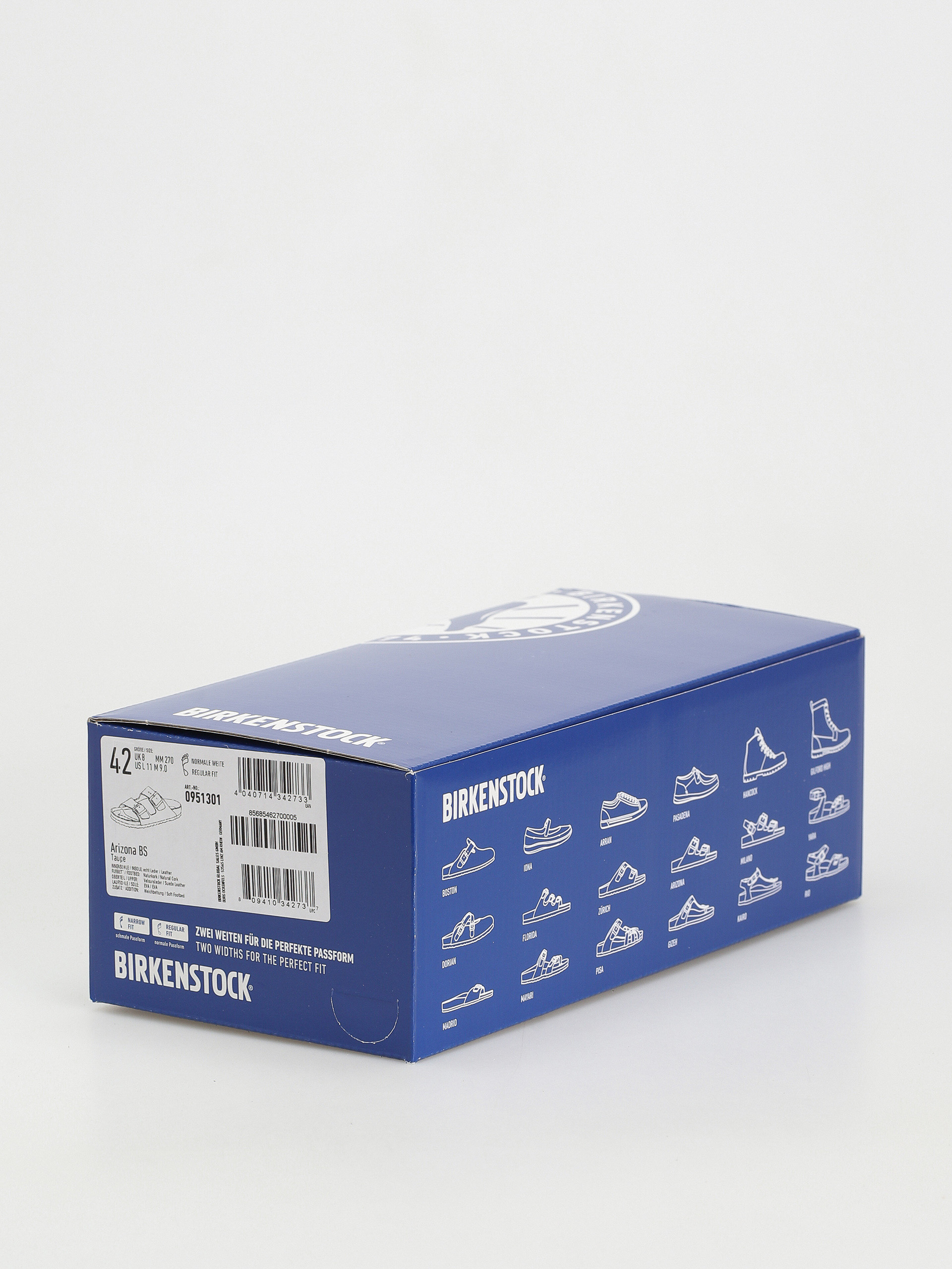 Birkenstock Чехли Arizona Suede Regular (taupe)