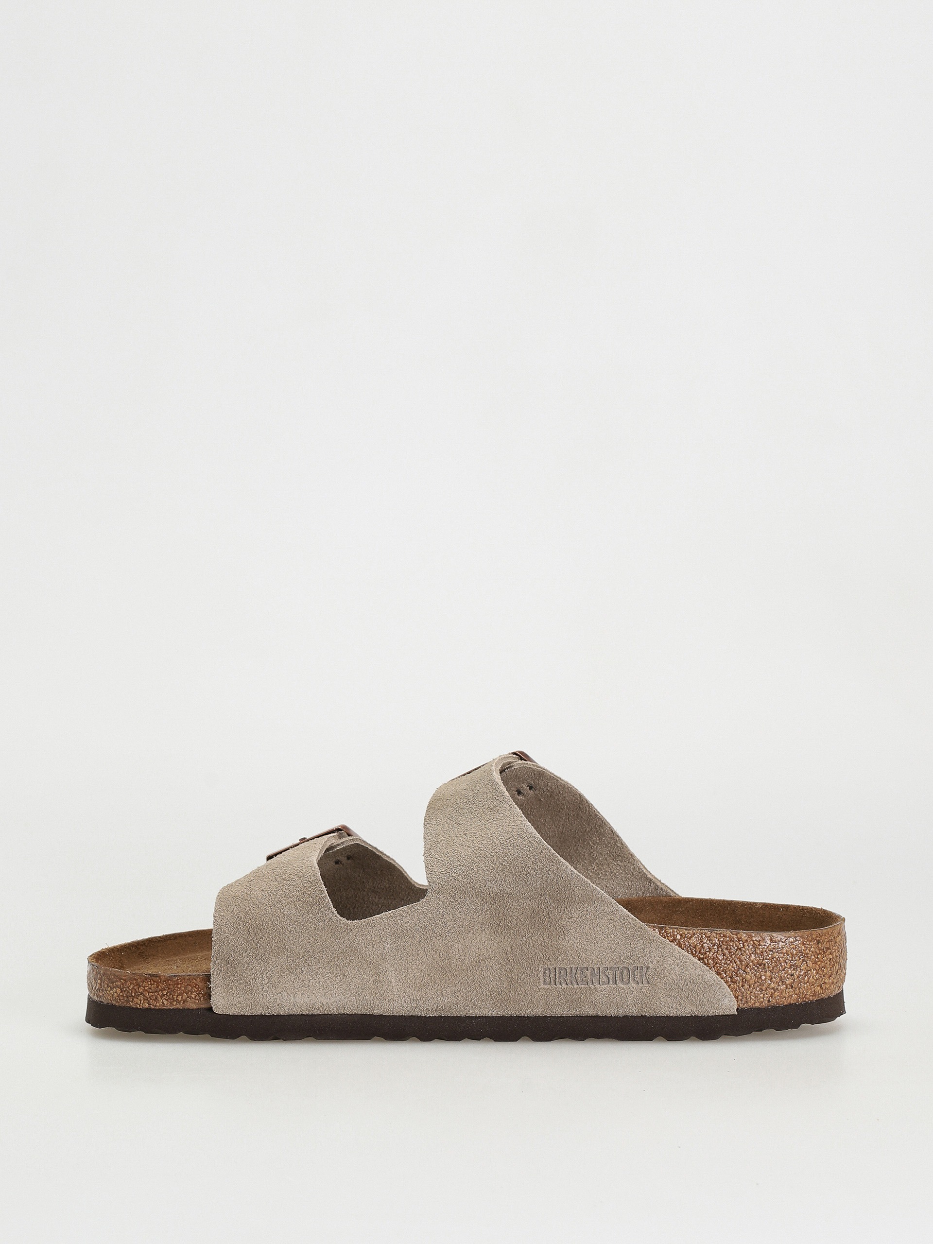 Birkenstock Чехли Arizona Suede Regular (taupe)