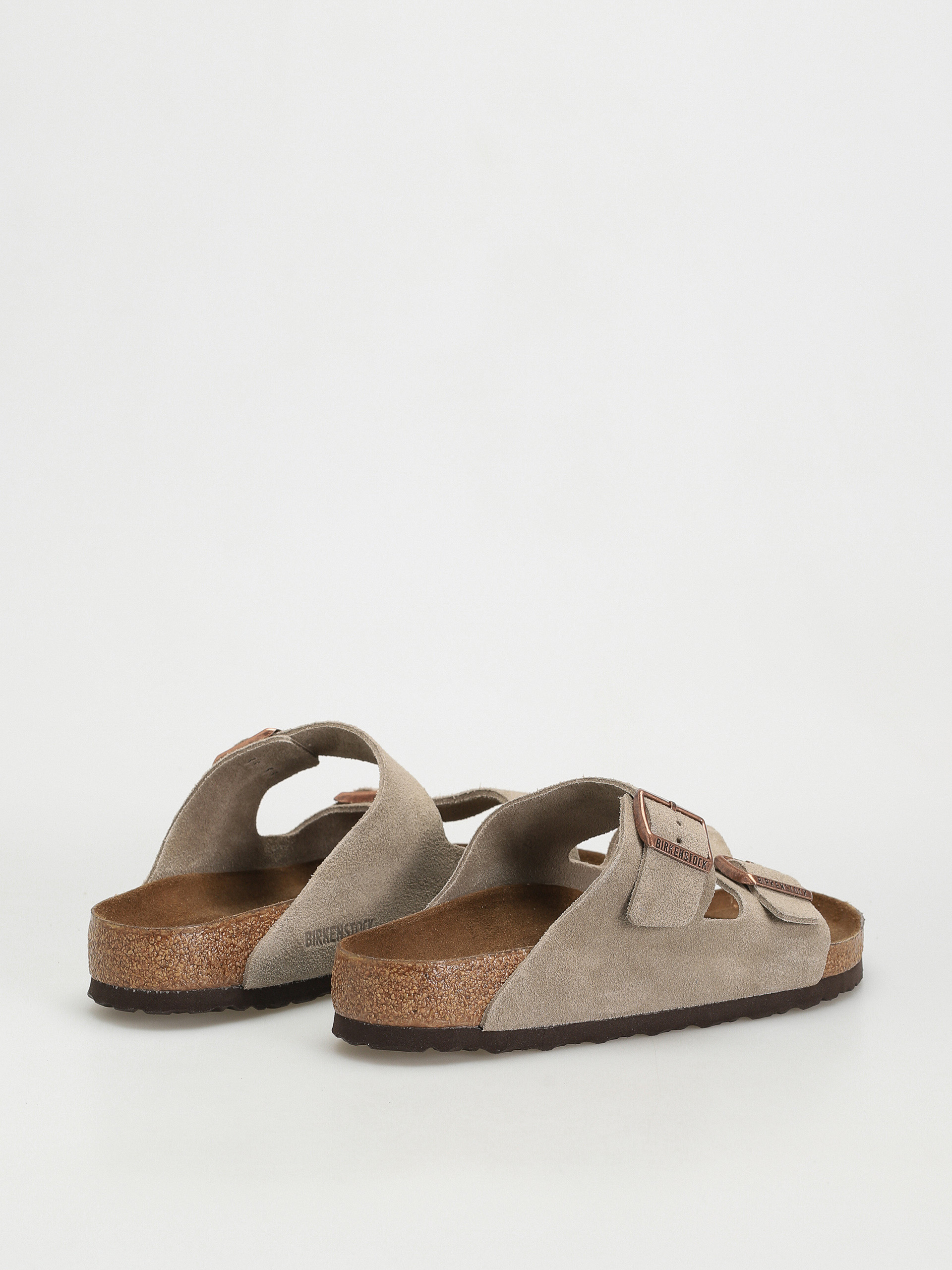 Birkenstock Чехли Arizona Suede Regular (taupe)