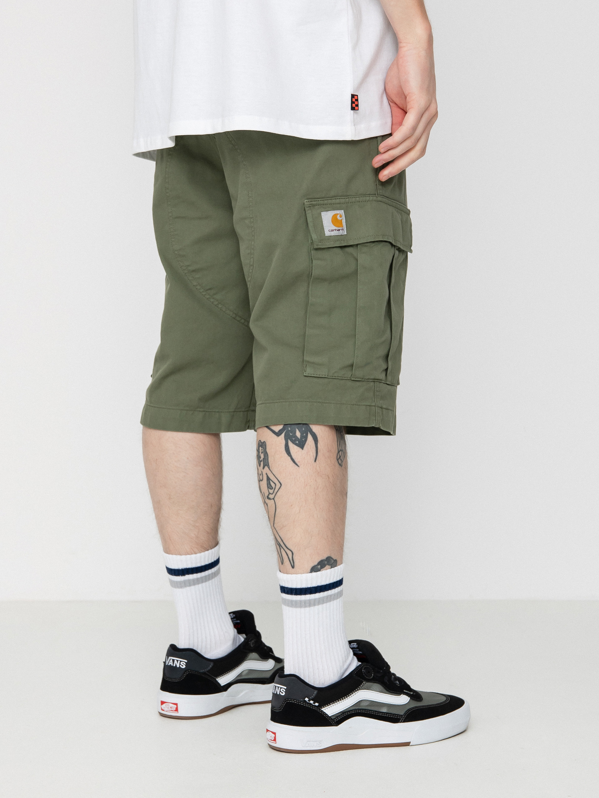 Carhartt WIP Къси панталони Regular Cargo (dollar green)
