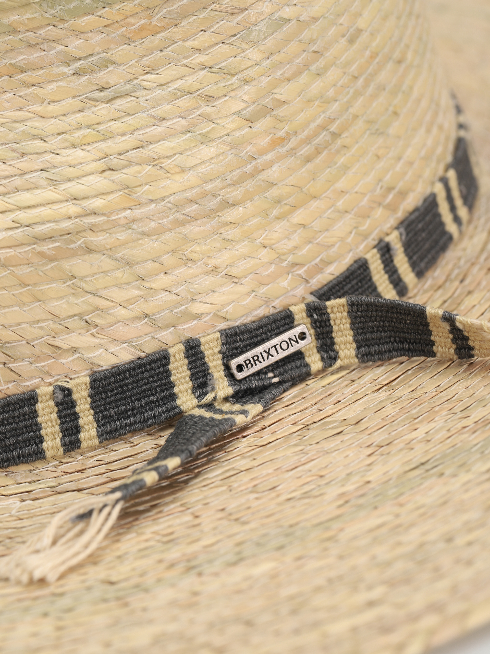 Brixton Шапка с периферия Leigh Straw Fedora (natural)