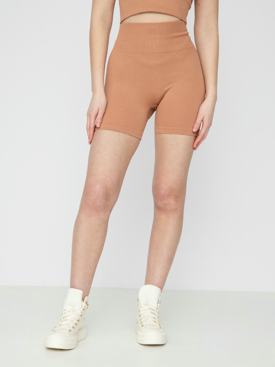 Roxy Къси панталони Chill Out Seamless Biker Wmn (mocha mousse)