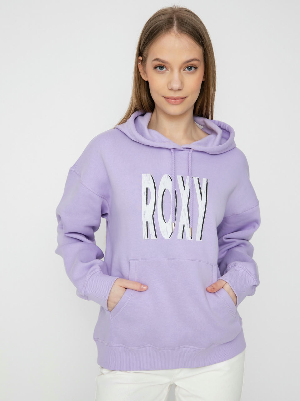 Roxy Суитшърт с качулка Thats Rad HD Wmn (purple rose)