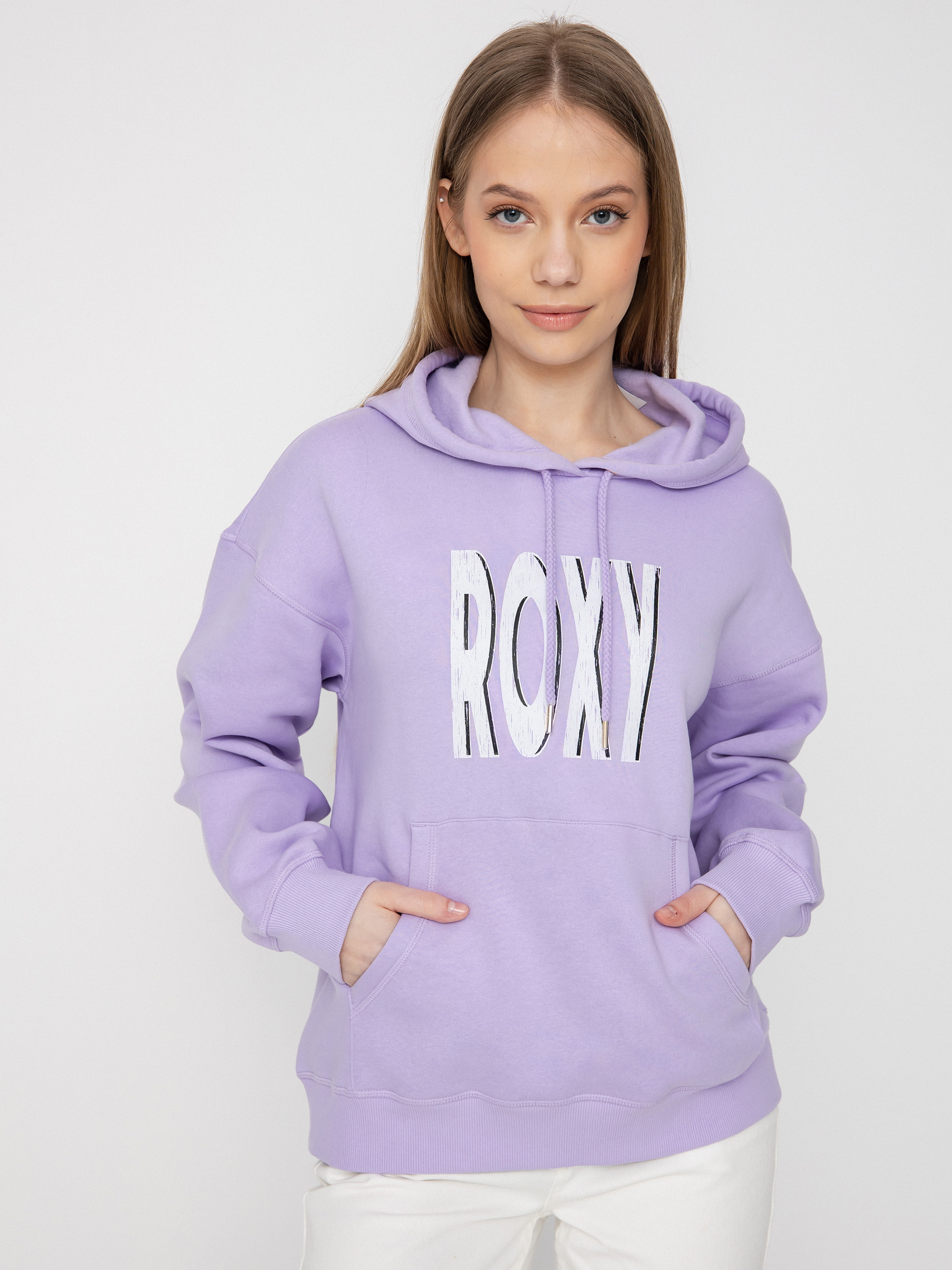 Roxy Суитшърт с качулка Thats Rad HD Wmn (purple rose)