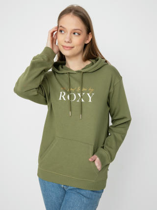 Roxy Суитшърт с качулка Surf Stoked HD Wmn (loden green)
