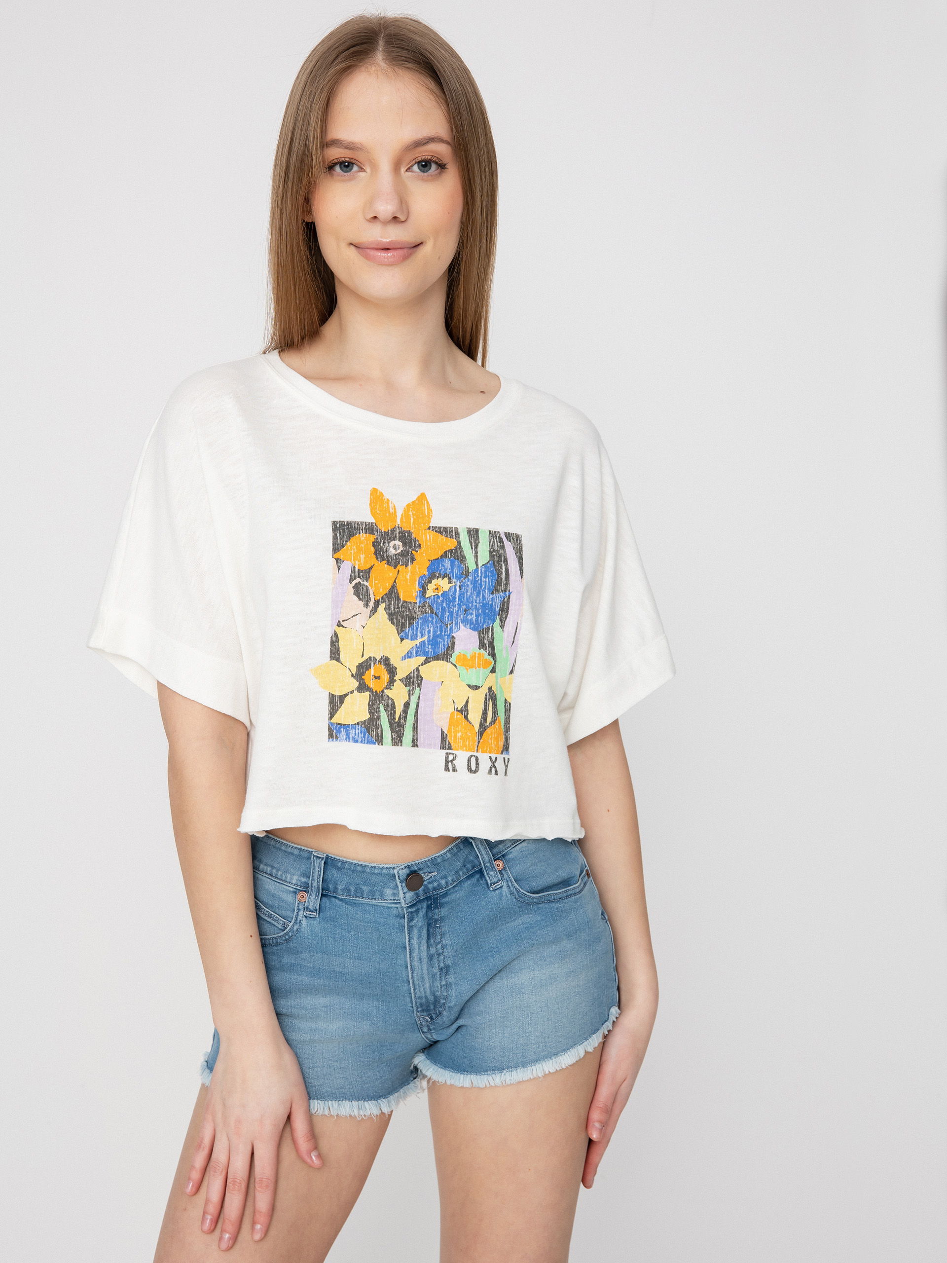 Roxy Тениска Tiki & Surf Tee B Wmn (snow white)