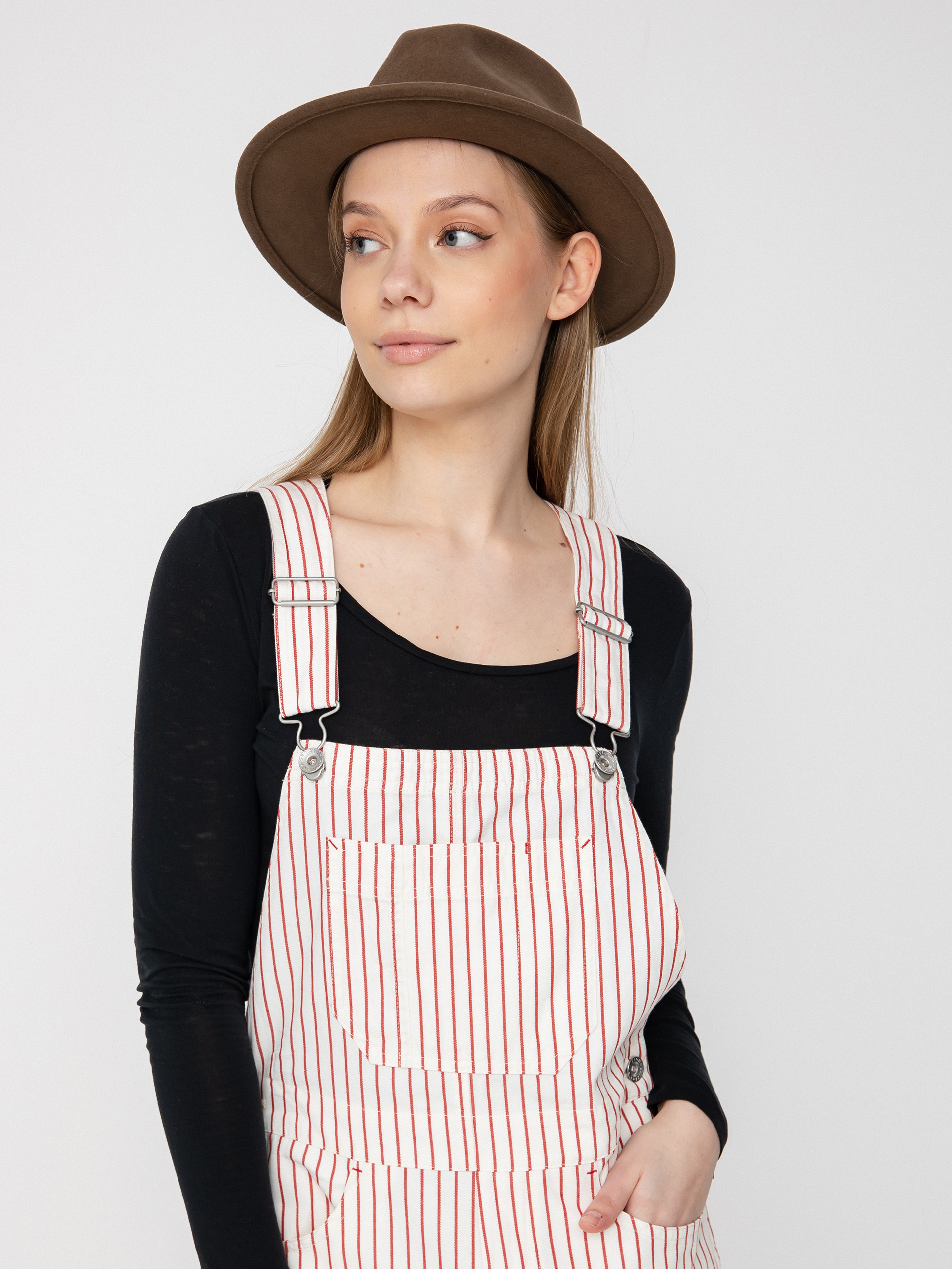 Brixton Панталони Costa Overall Wmn (aloha red)