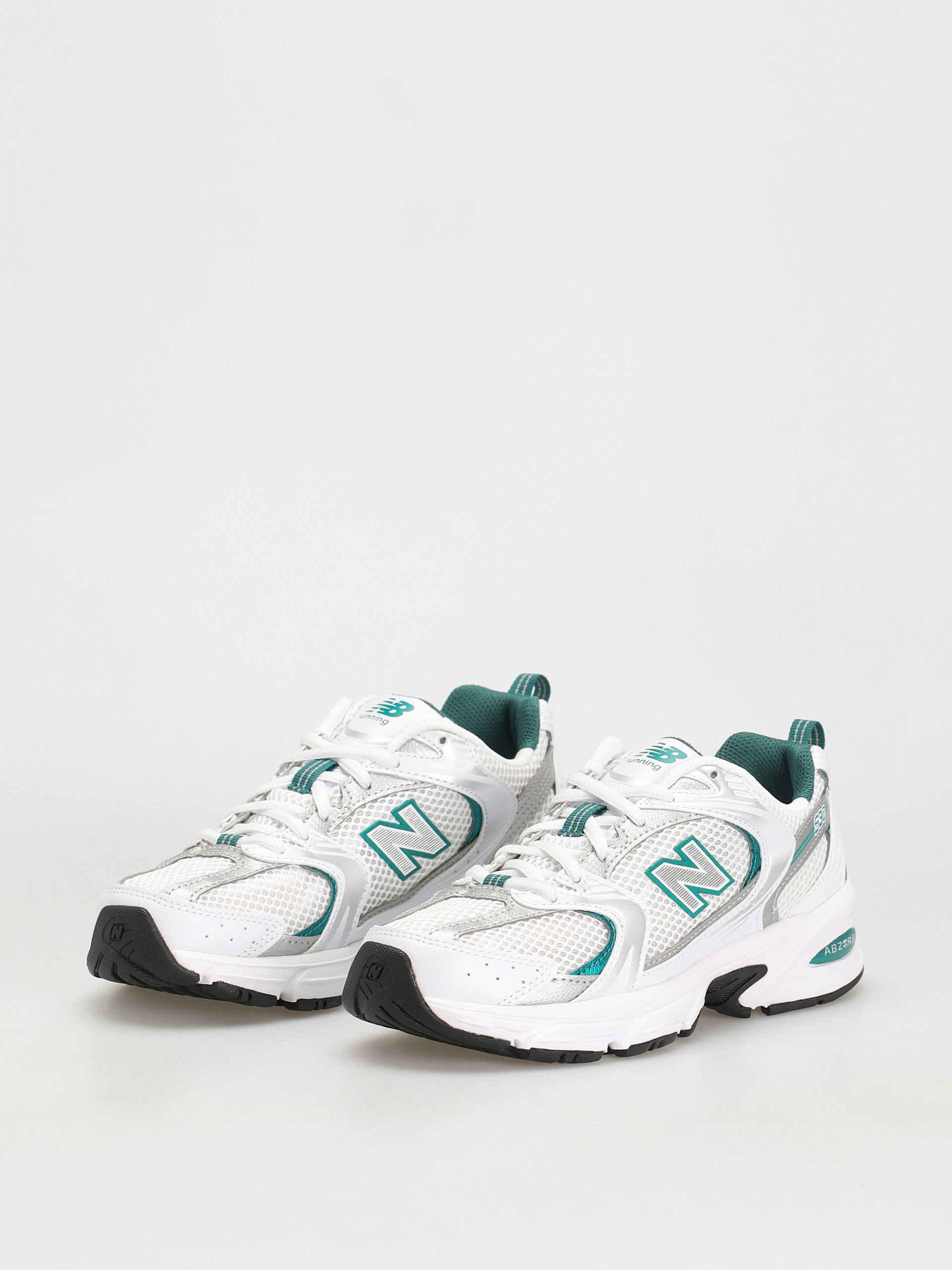 New Balance Обувки 530 (white/silver metalic/turquoise)