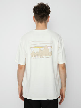 Patagonia Тениска 73 Skyline Organic (birch white)
