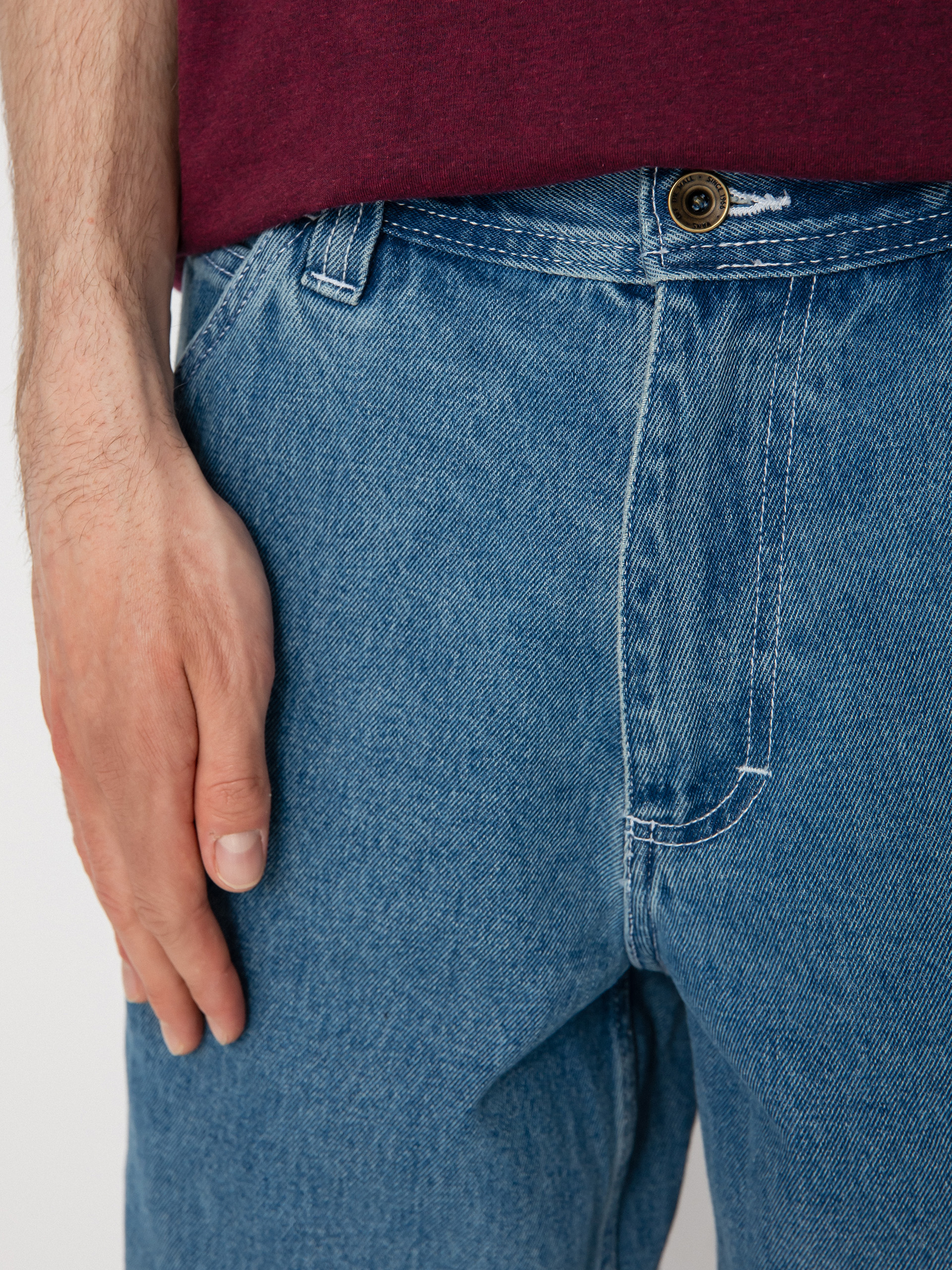 Vans Къси панталони Drill Chore Louniwe Denim (stone wash)