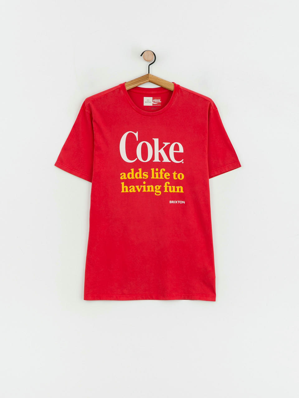 Brixton Тениска Coca-Cola Having Fun (cokered)