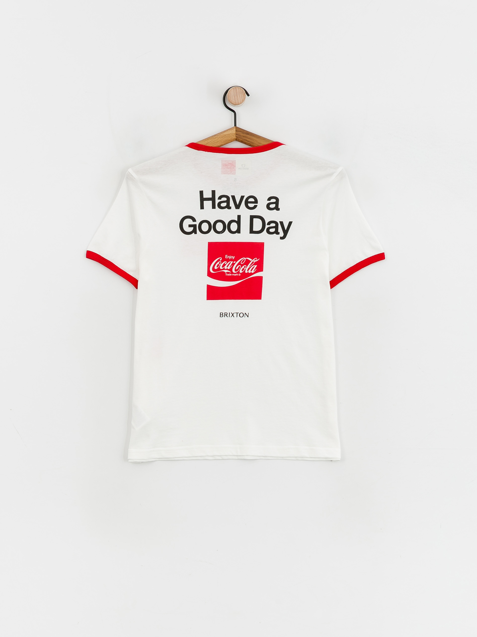 Brixton Тениска Coca-Cola Good Day Ringer Wmn (white)