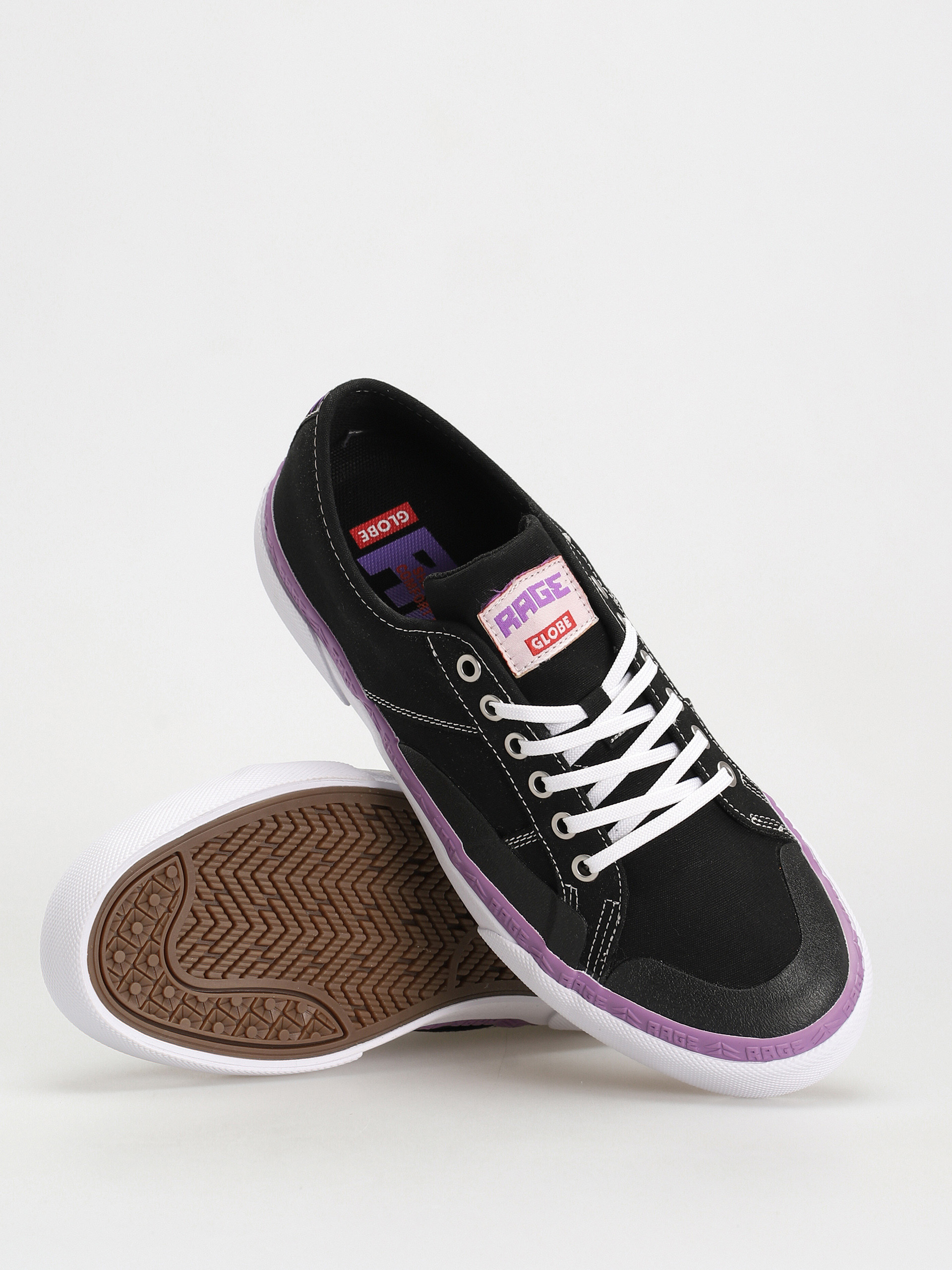 Globe Обувки Surplus (black/white/rage)