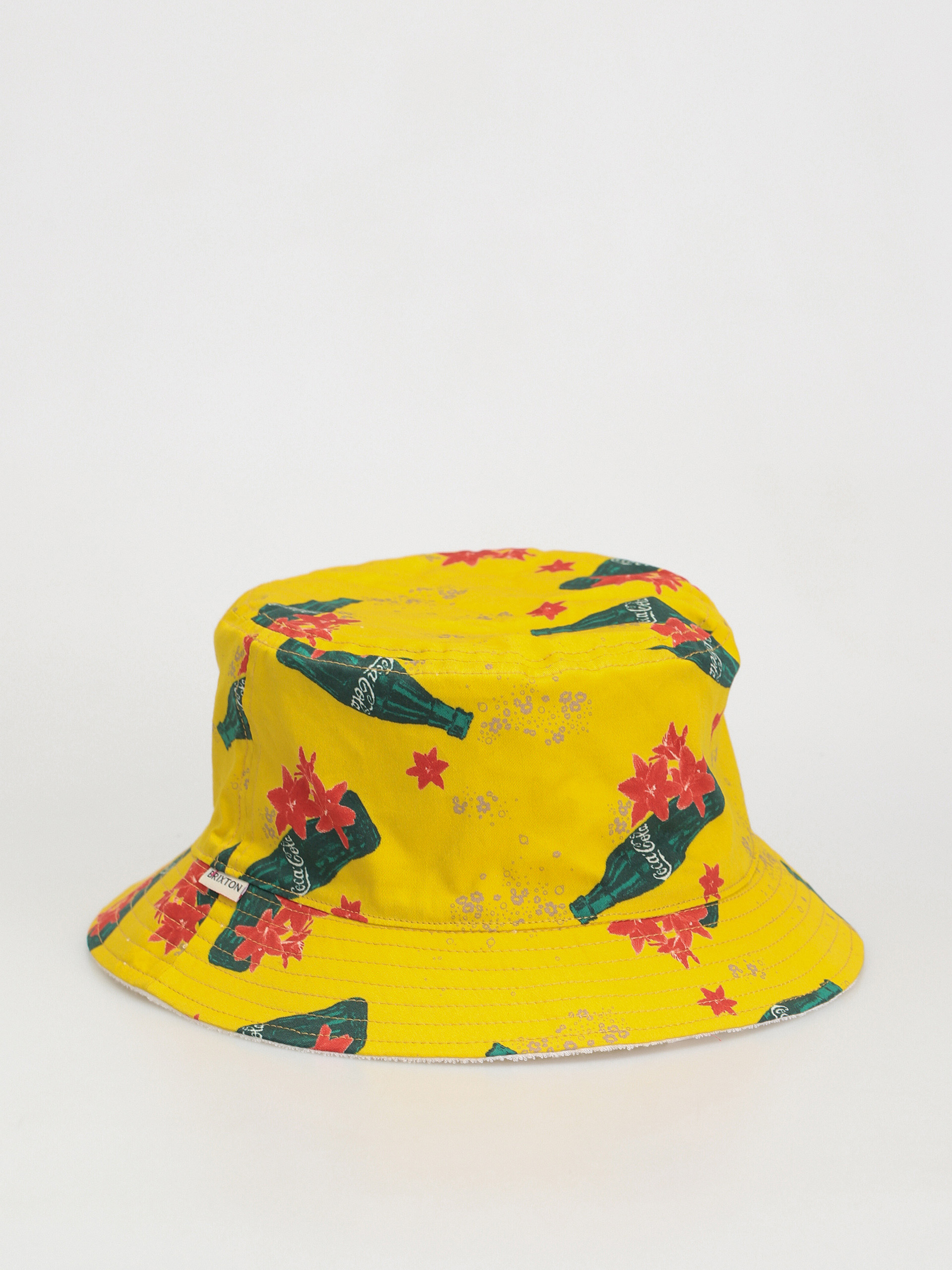 Brixton Шапка с периферия Coca-Cola Good Day Rev (yellow/white)