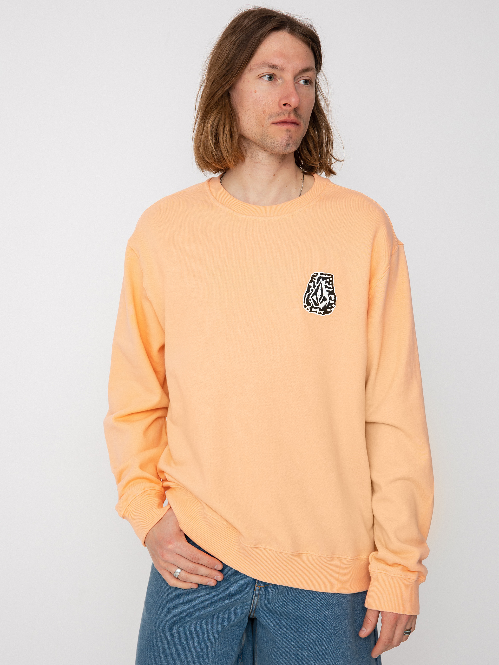 Volcom Суитшърт Guano (peach bud)