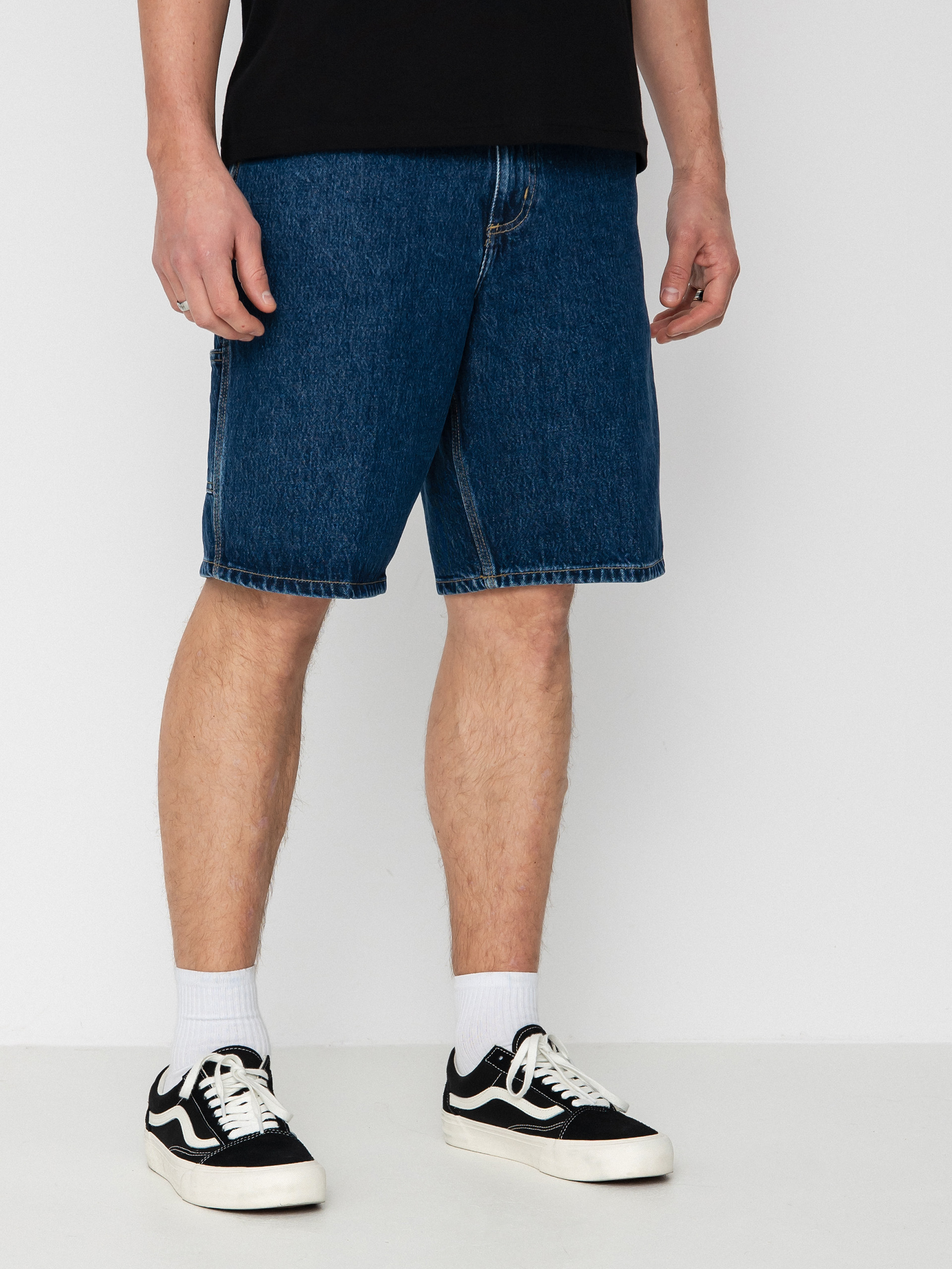 Къси панталони Carhartt WIP Single Knee (blue)