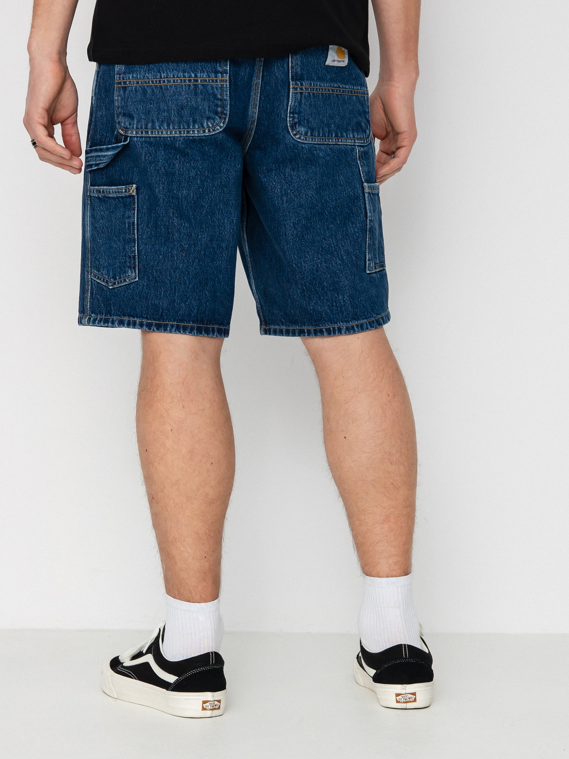 Къси панталони Carhartt WIP Single Knee (blue)