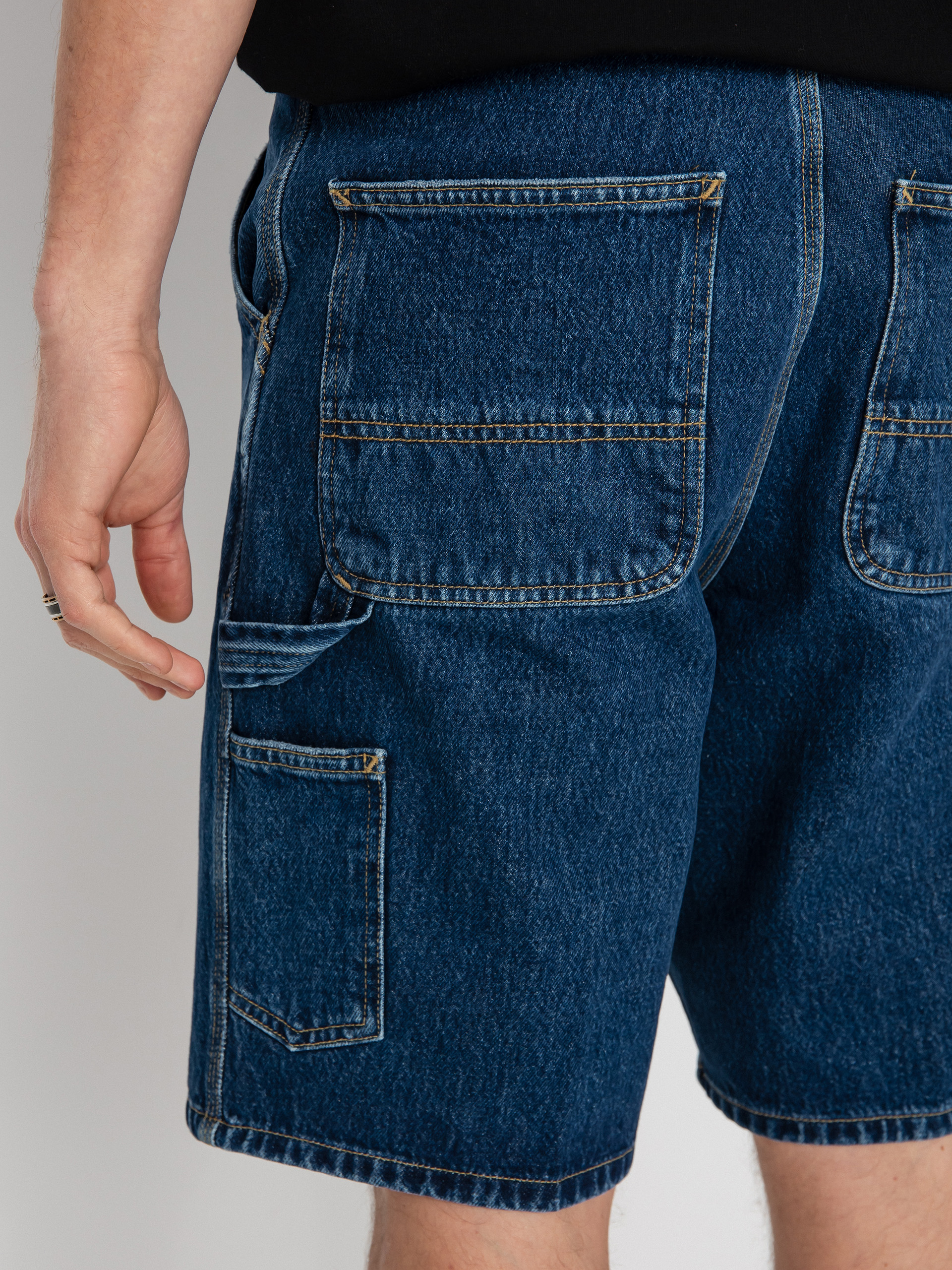 Къси панталони Carhartt WIP Single Knee (blue)
