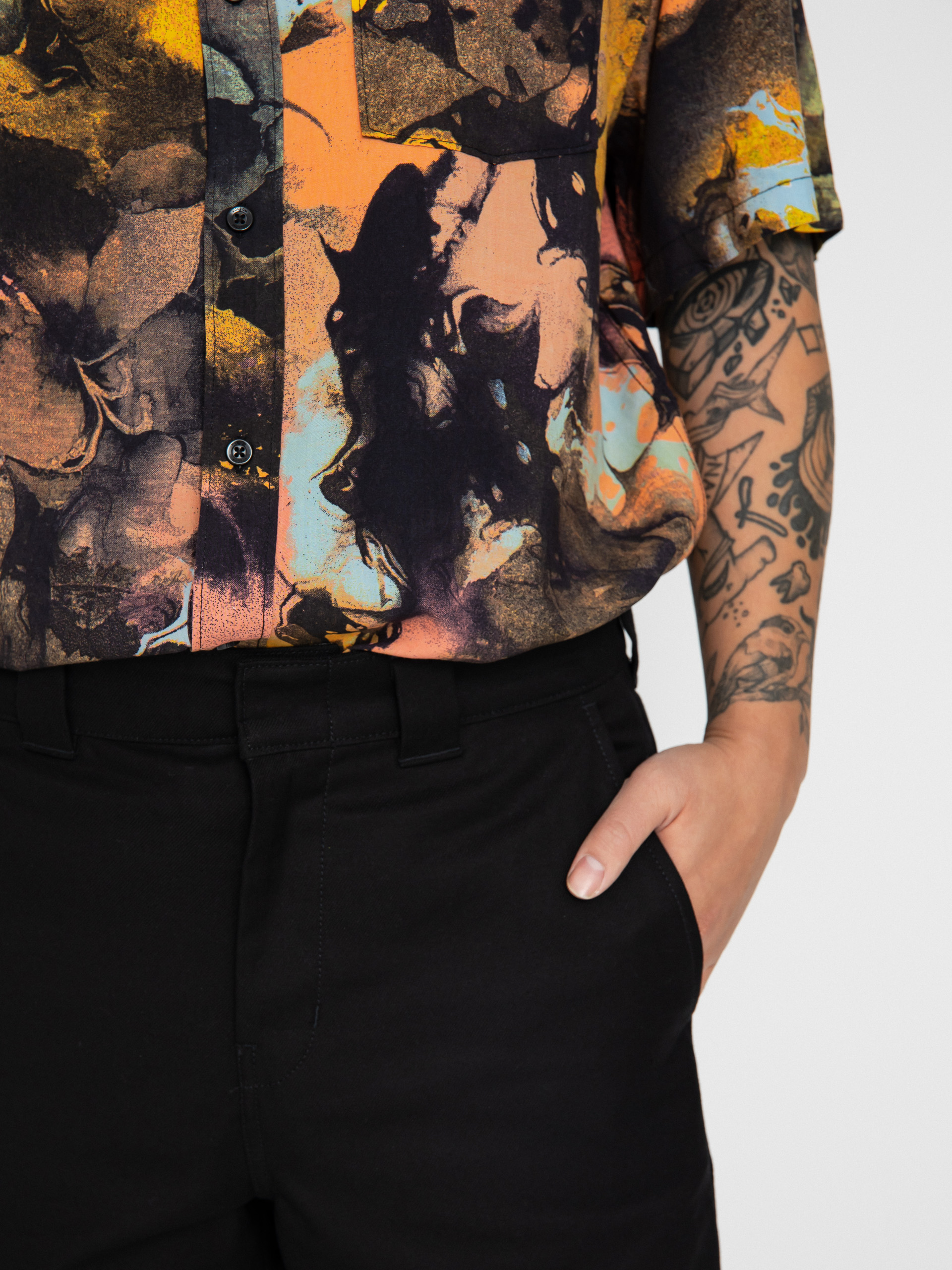 Dickies Къси панталони Cobden (black)