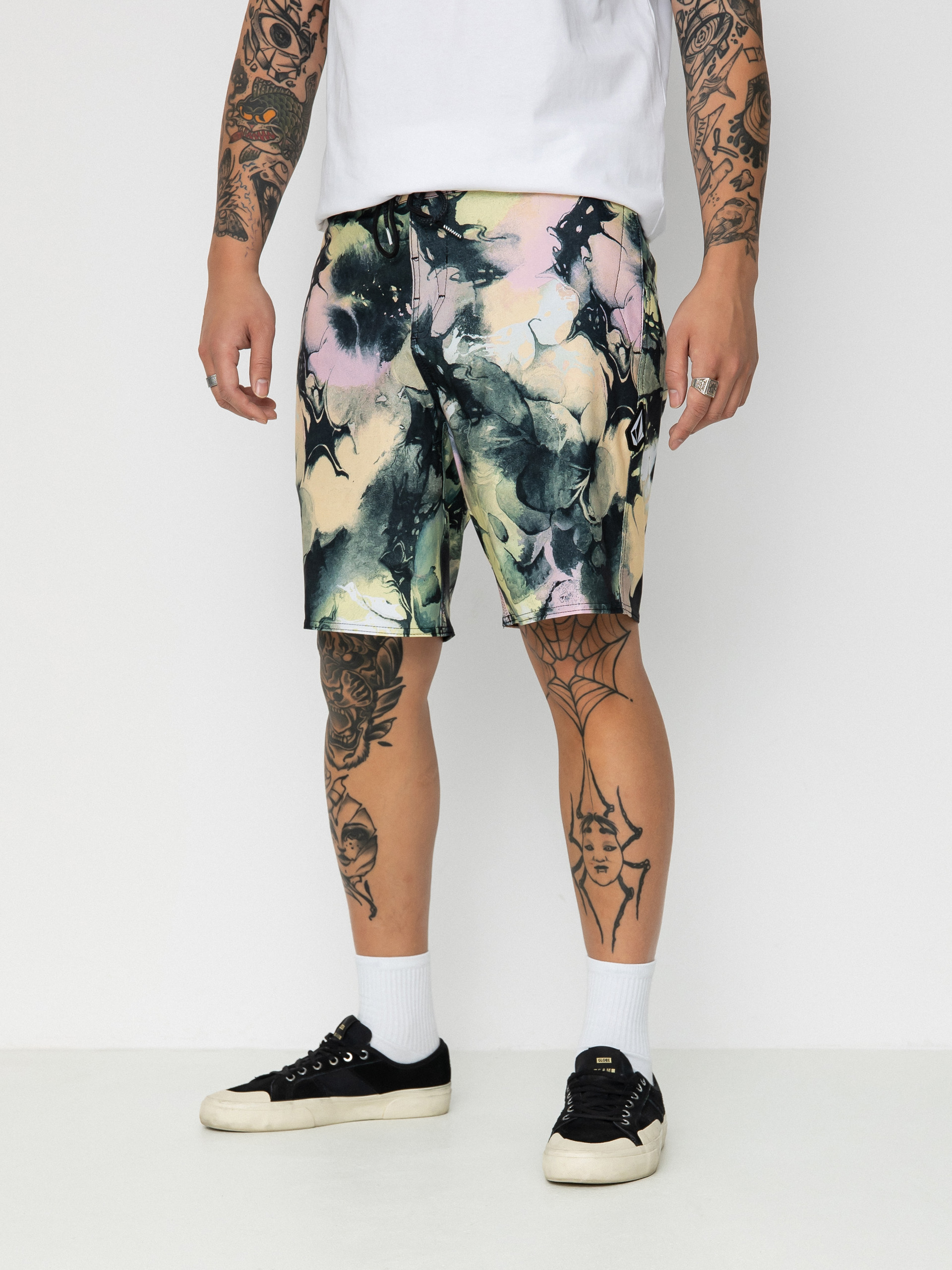 Volcom Плажни къси панталони Skulli Wash Stoney 19 (dawn yellow)