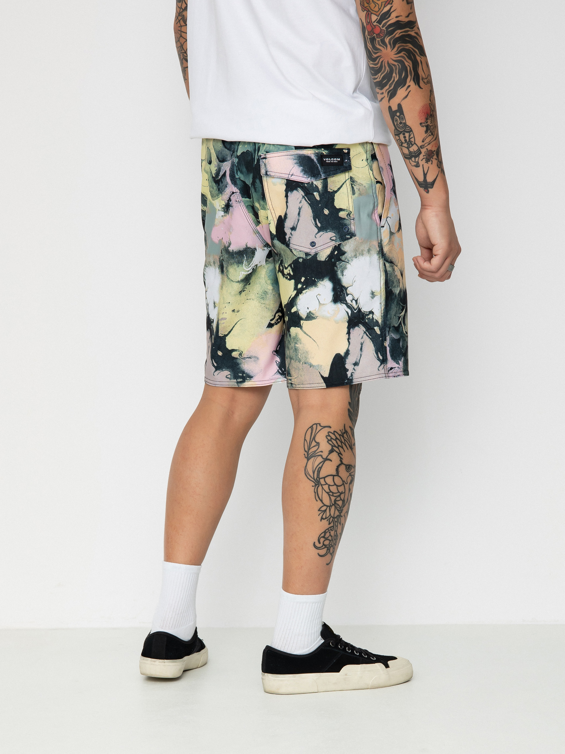 Volcom Плажни къси панталони Skulli Wash Stoney 19 (dawn yellow)