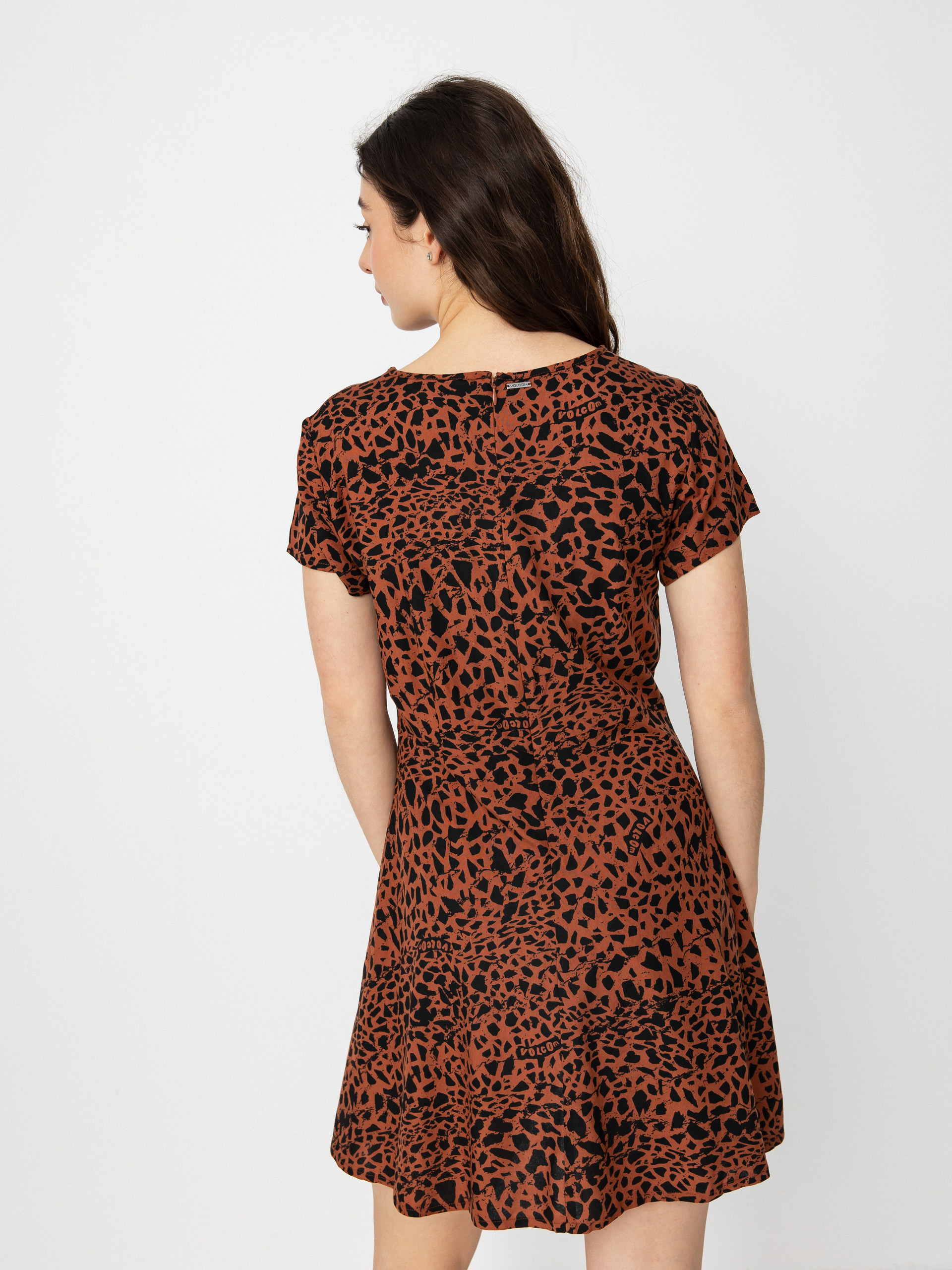 Volcom Рокля Dino Tea Wmn (dark clay)