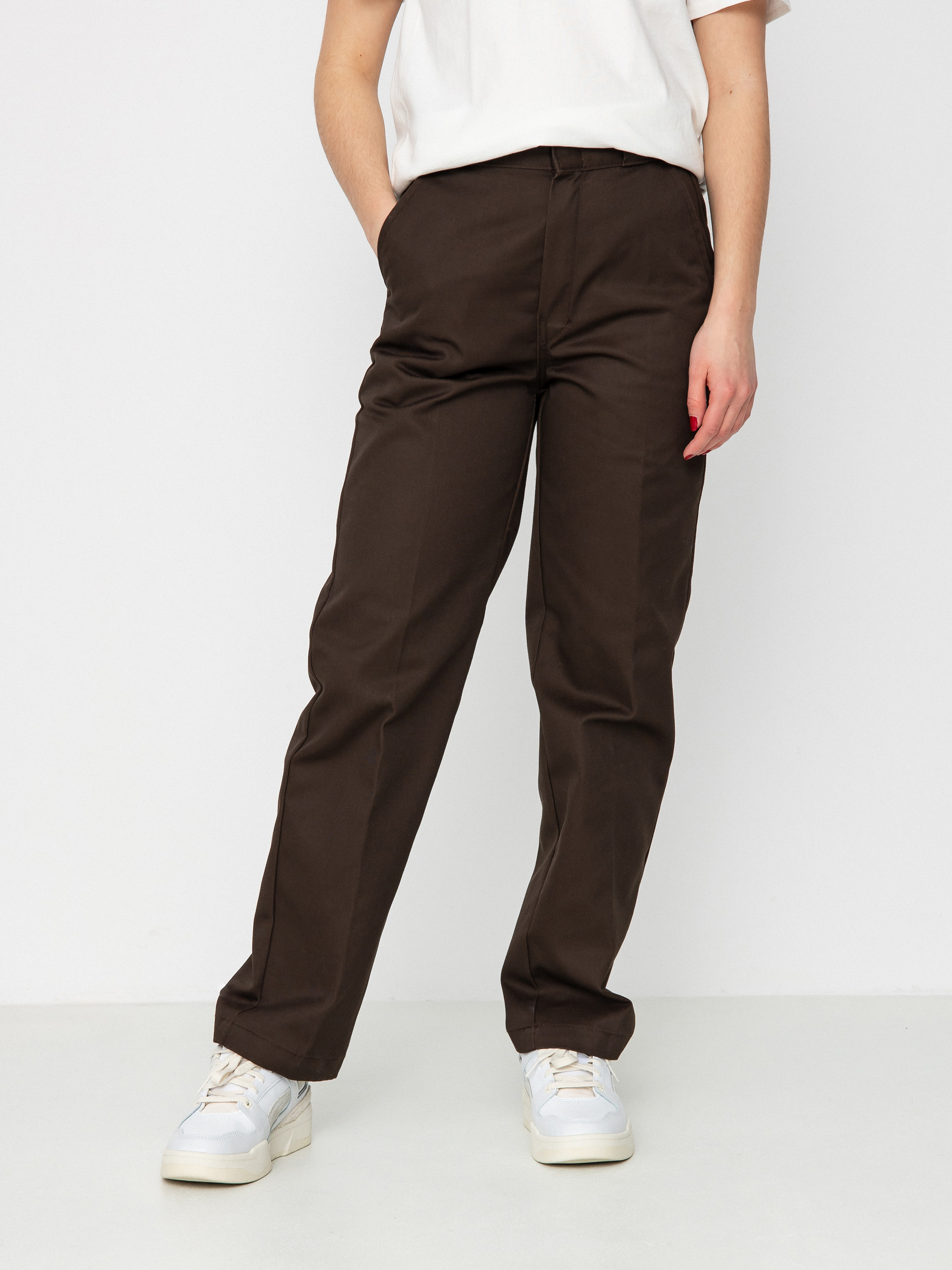 Dickies u041fu0430u043du0442u0430u043bu043eu043du0438 Elizaville Wmn (dark brown)