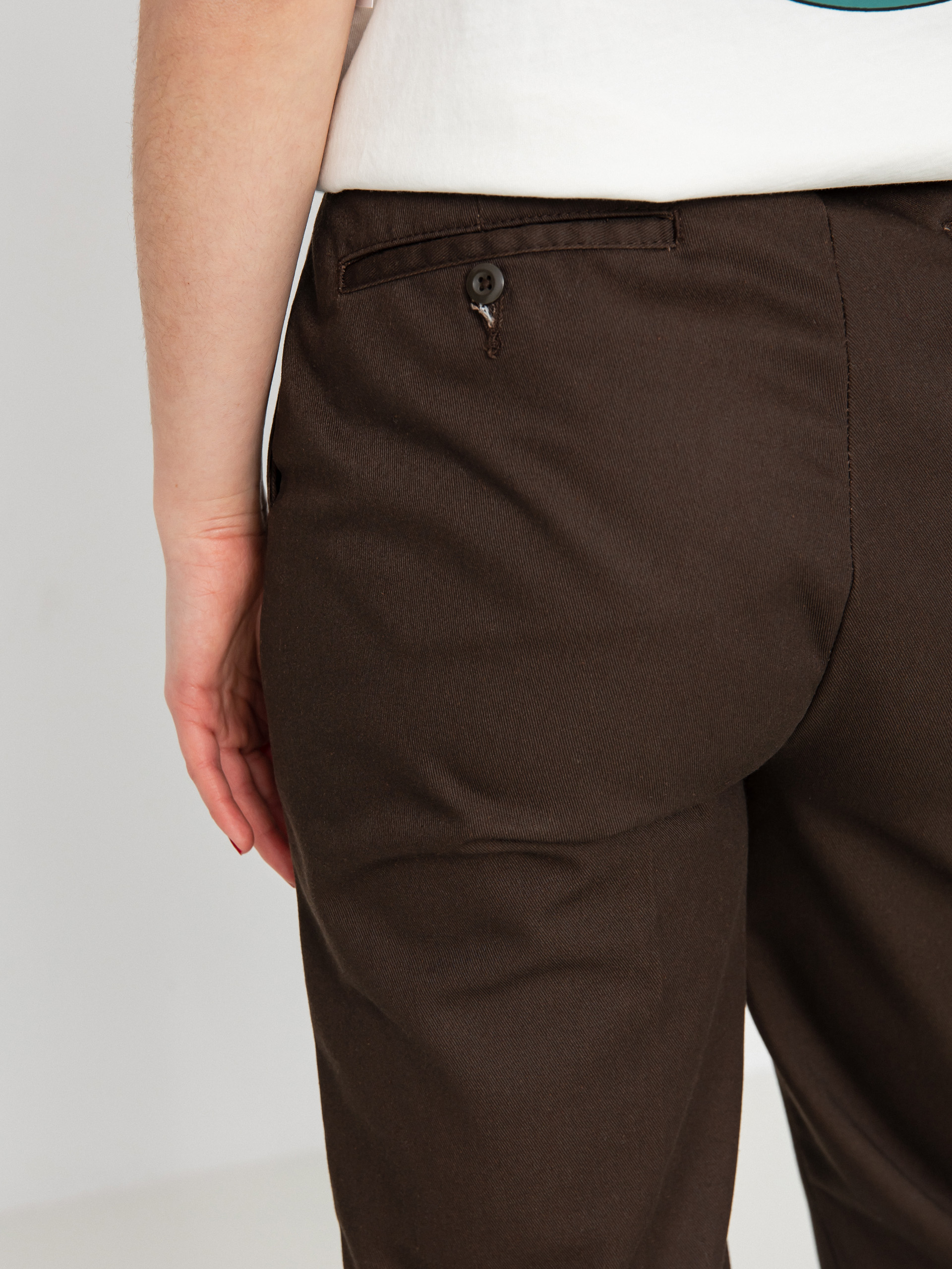 Dickies Панталони Elizaville Wmn (dark brown)