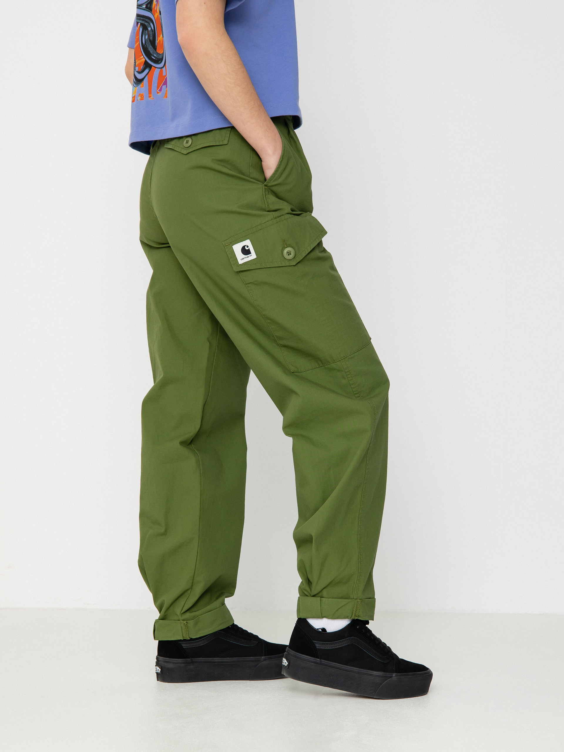 Carhartt WIP Панталони Collins Wmn (kiwi)