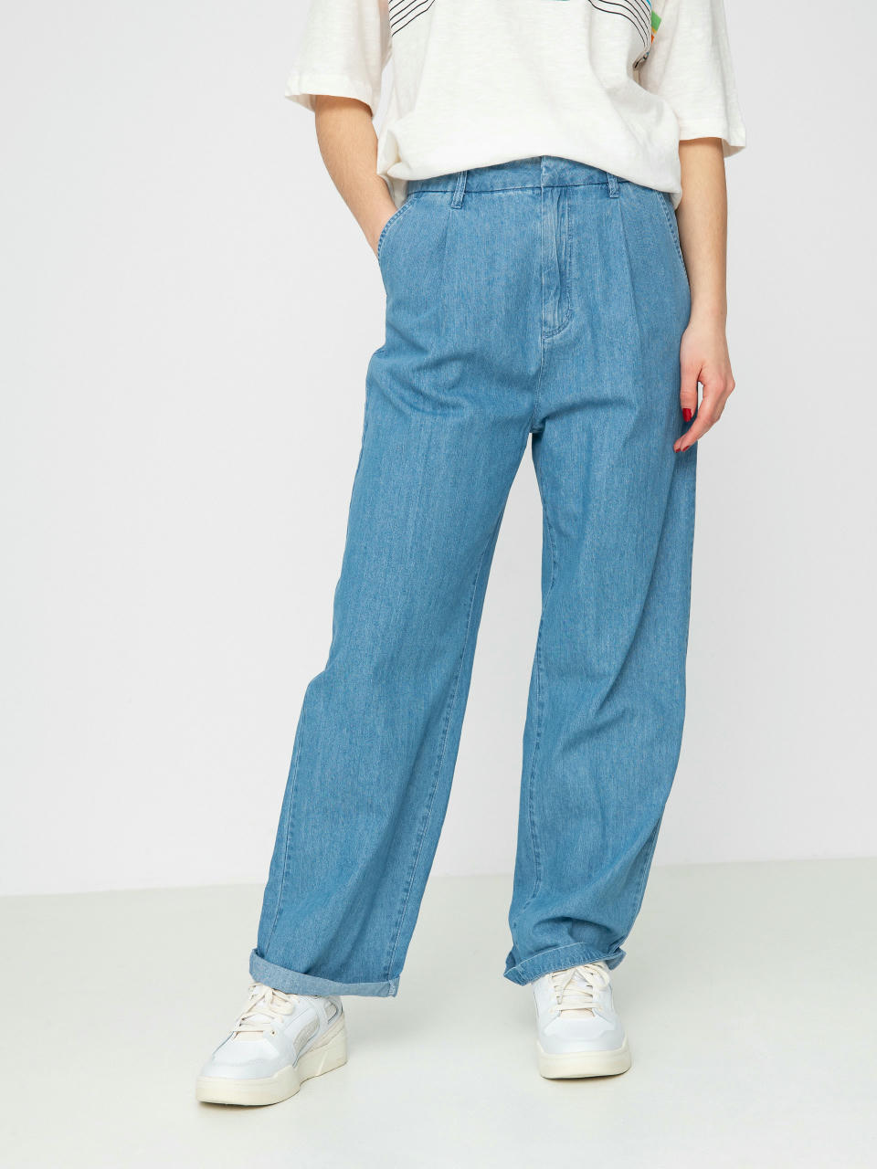 Brixton Панталони Victory Trouser Wmn (faded indigo)