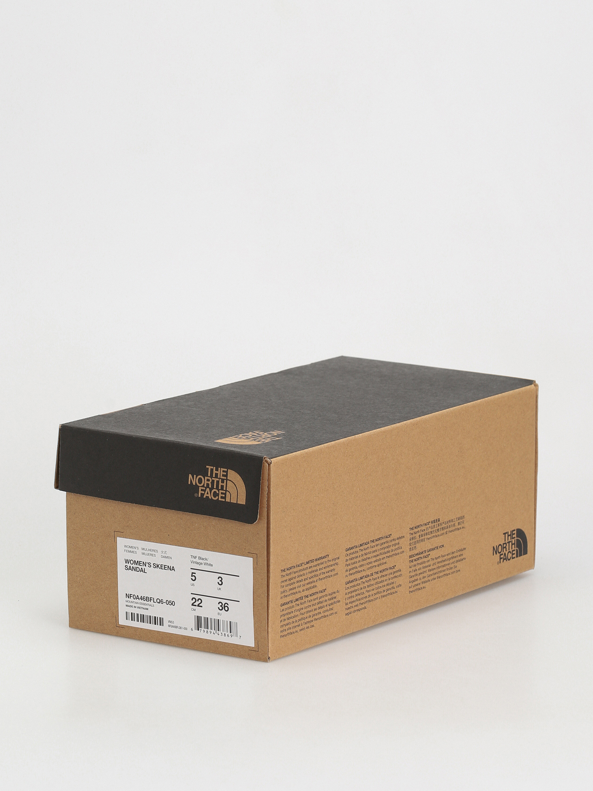 The North Face Сандали Skeena Wmn (tnf black/vintage white)