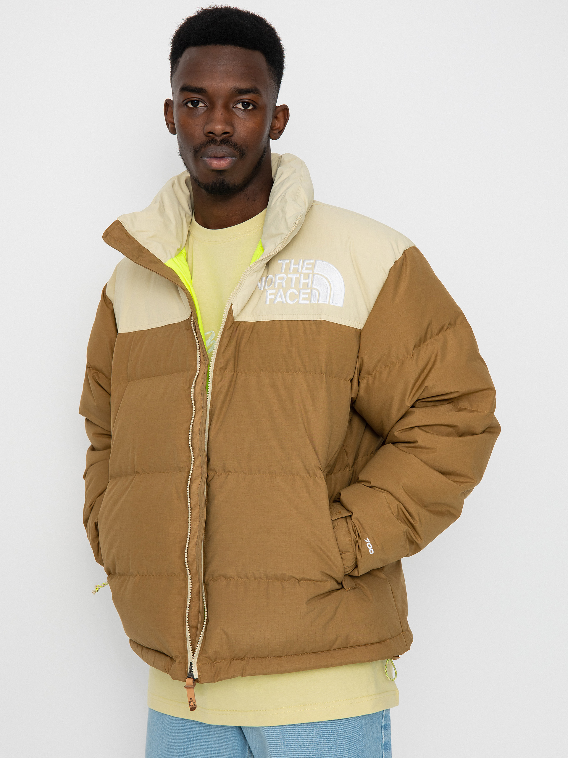 The North Face Яке 92 Low-Fi Hi-Tek Nuptse (utility brown/gravel)