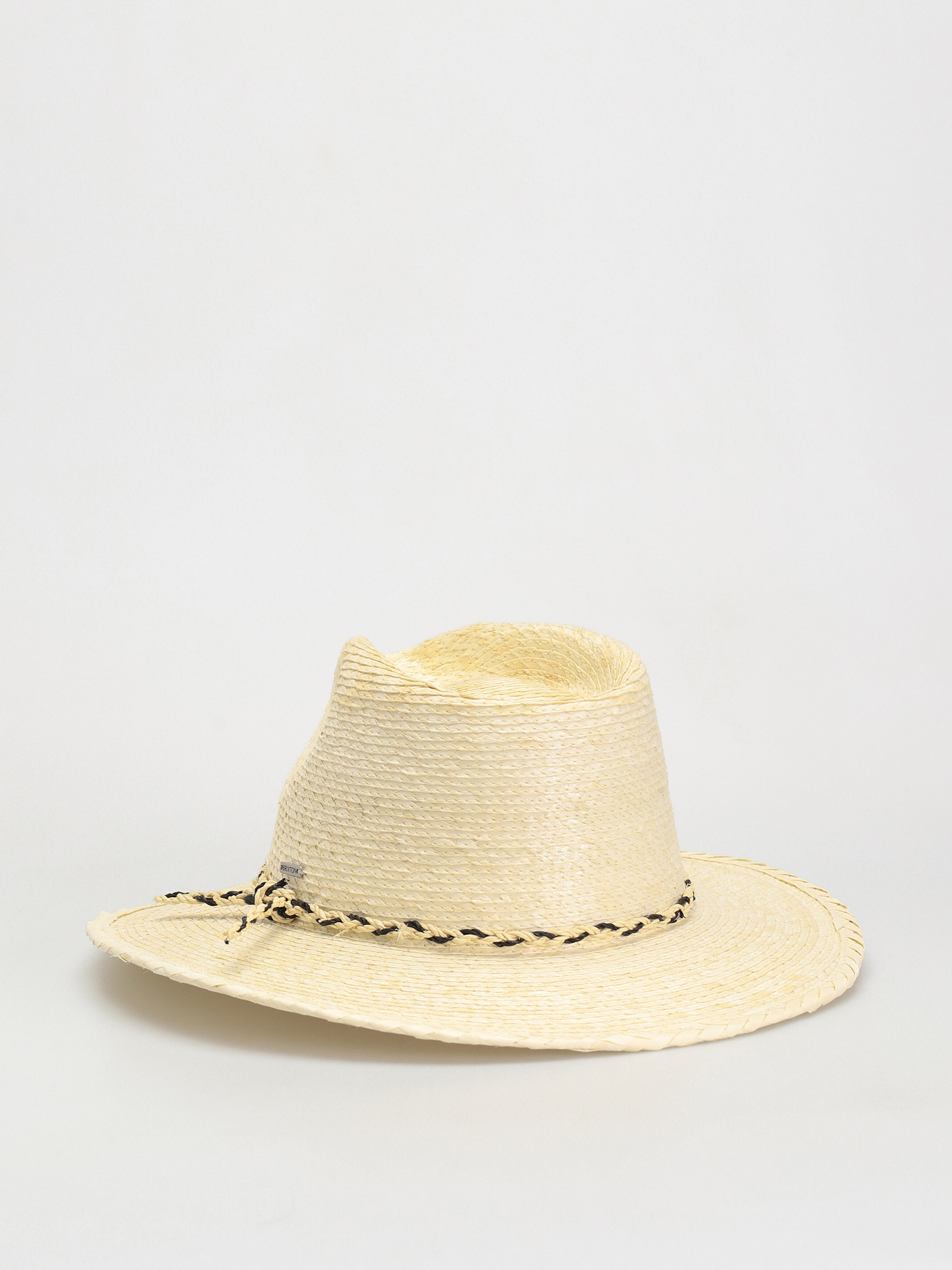 Brixton Шапка с периферия Messer Western Straw Fedora (natural)