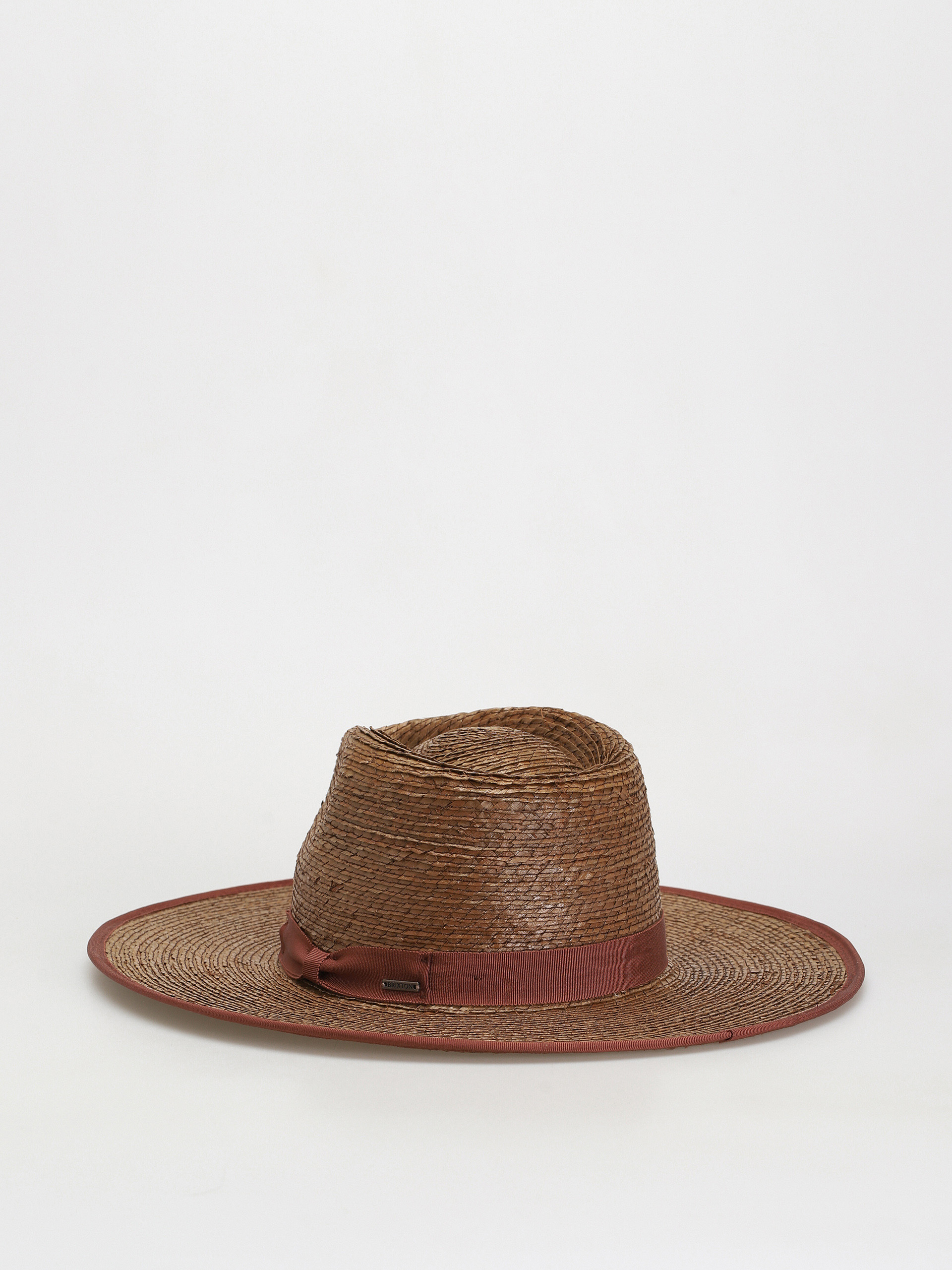 Brixton Шапка с периферия Jo Straw Rancher Wmn (coffee)