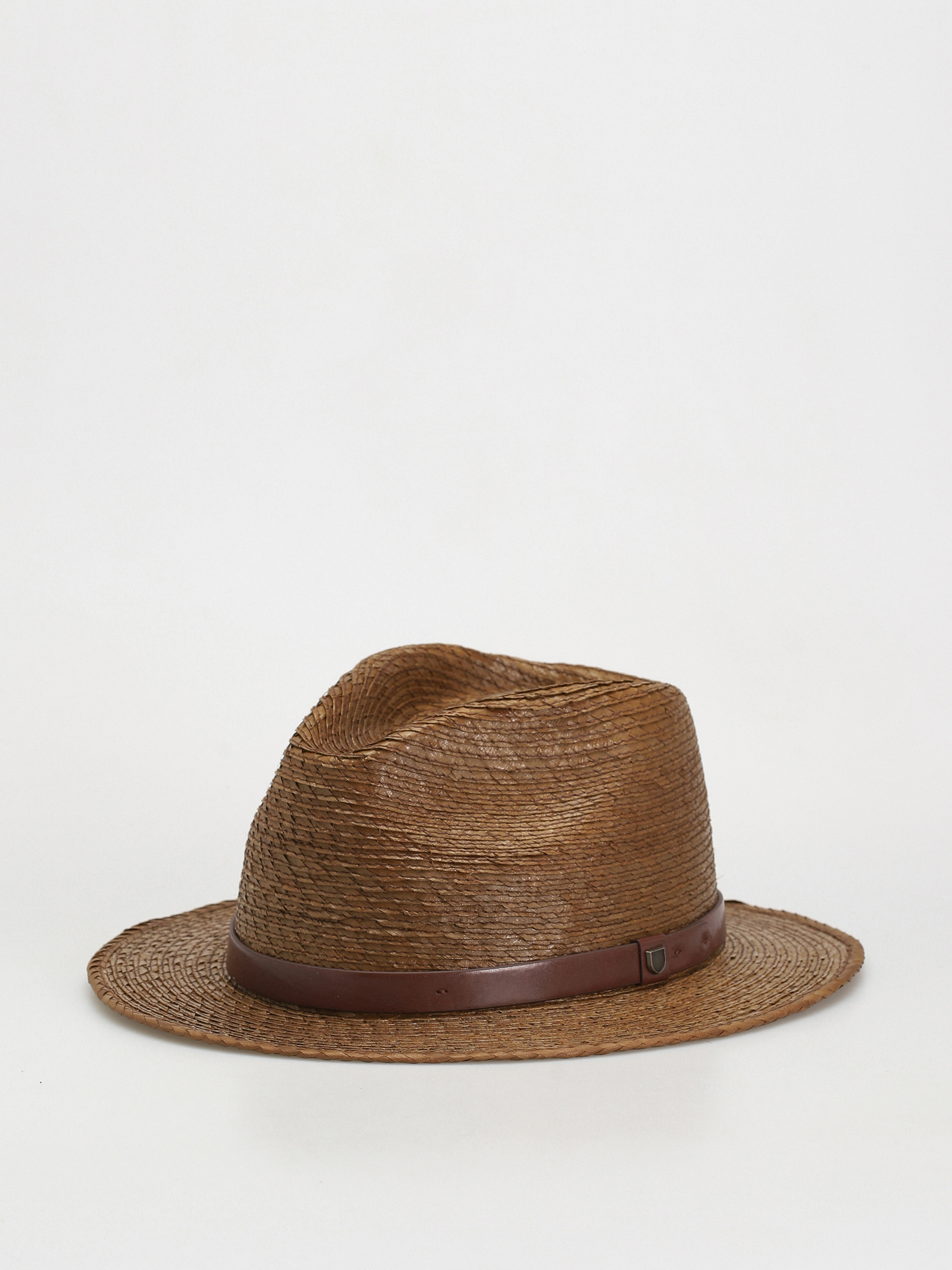 Brixton Шапка с периферия Messer Straw Fedora (toffee)