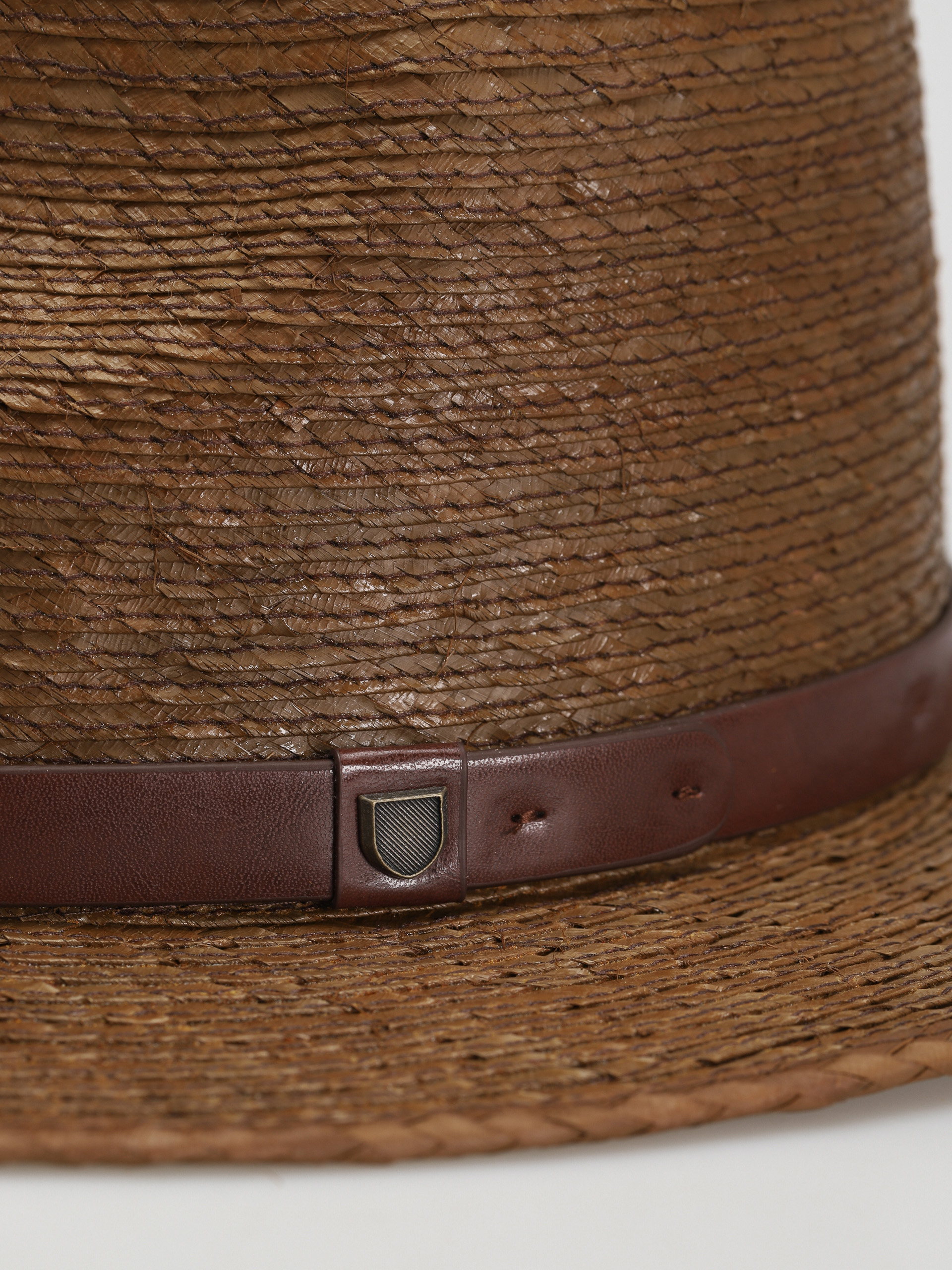 Brixton Шапка с периферия Messer Straw Fedora (toffee)