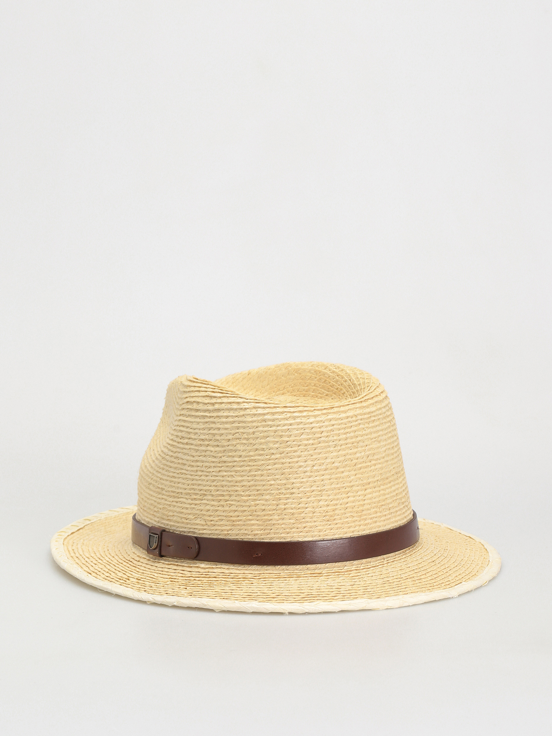 Brixton Шапка с периферия Messer Straw Fedora (natural/brown)