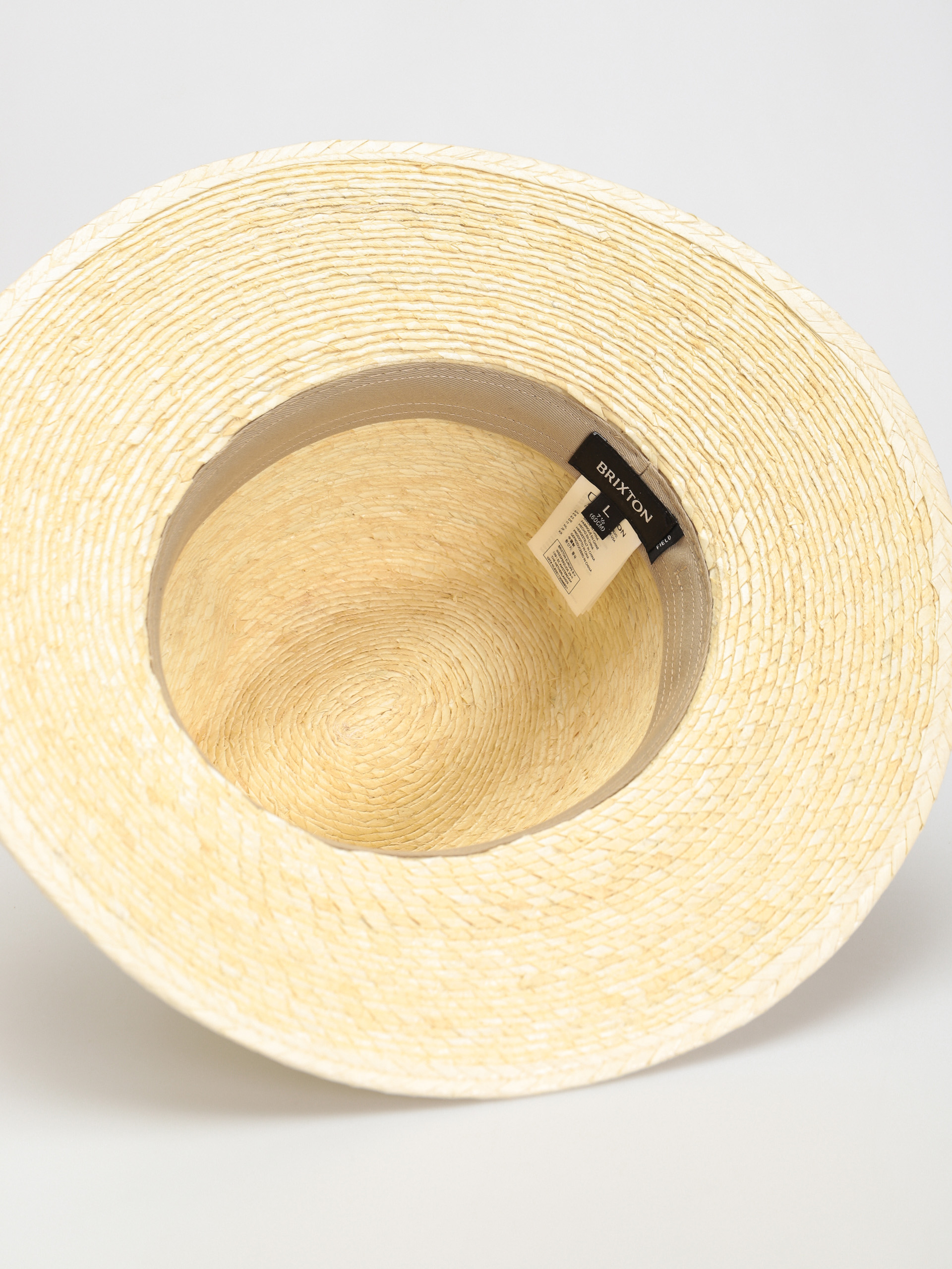 Brixton Шапка с периферия Field Proper Straw Hat (natural/brown)