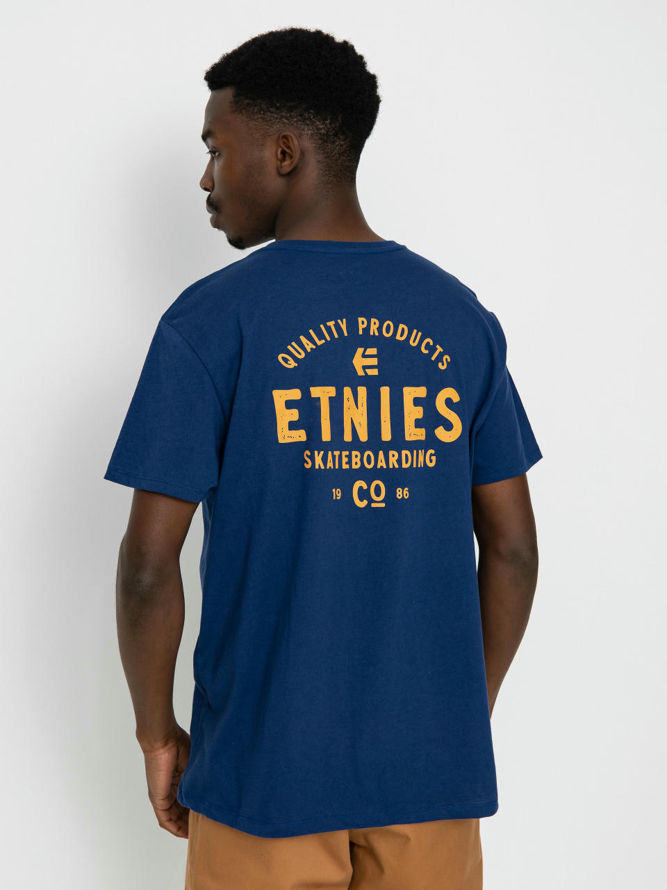 Etnies Тениска Skate Co (navy/orange)