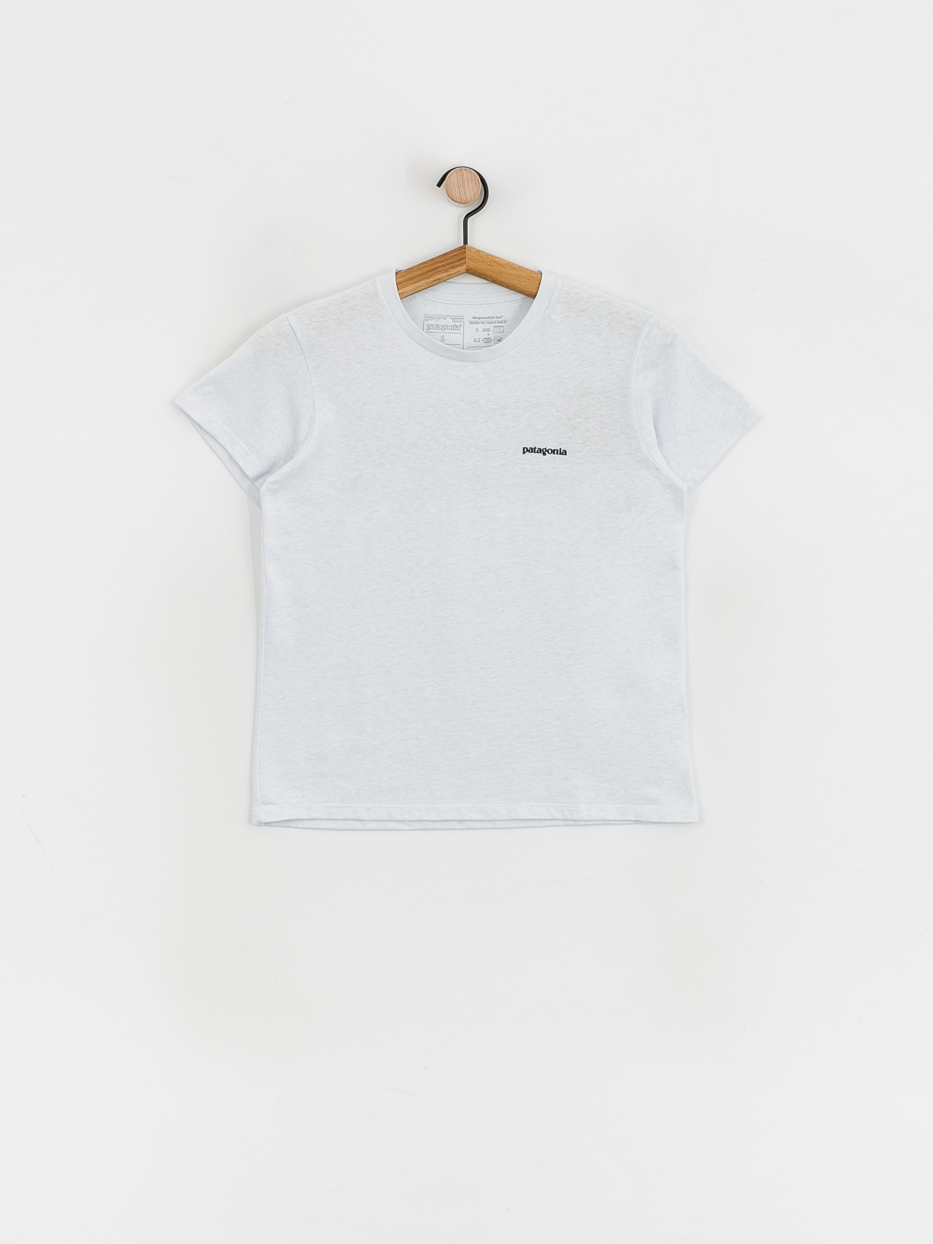 Patagonia Тениска P 6 Logo Responsibili Wmn (white)