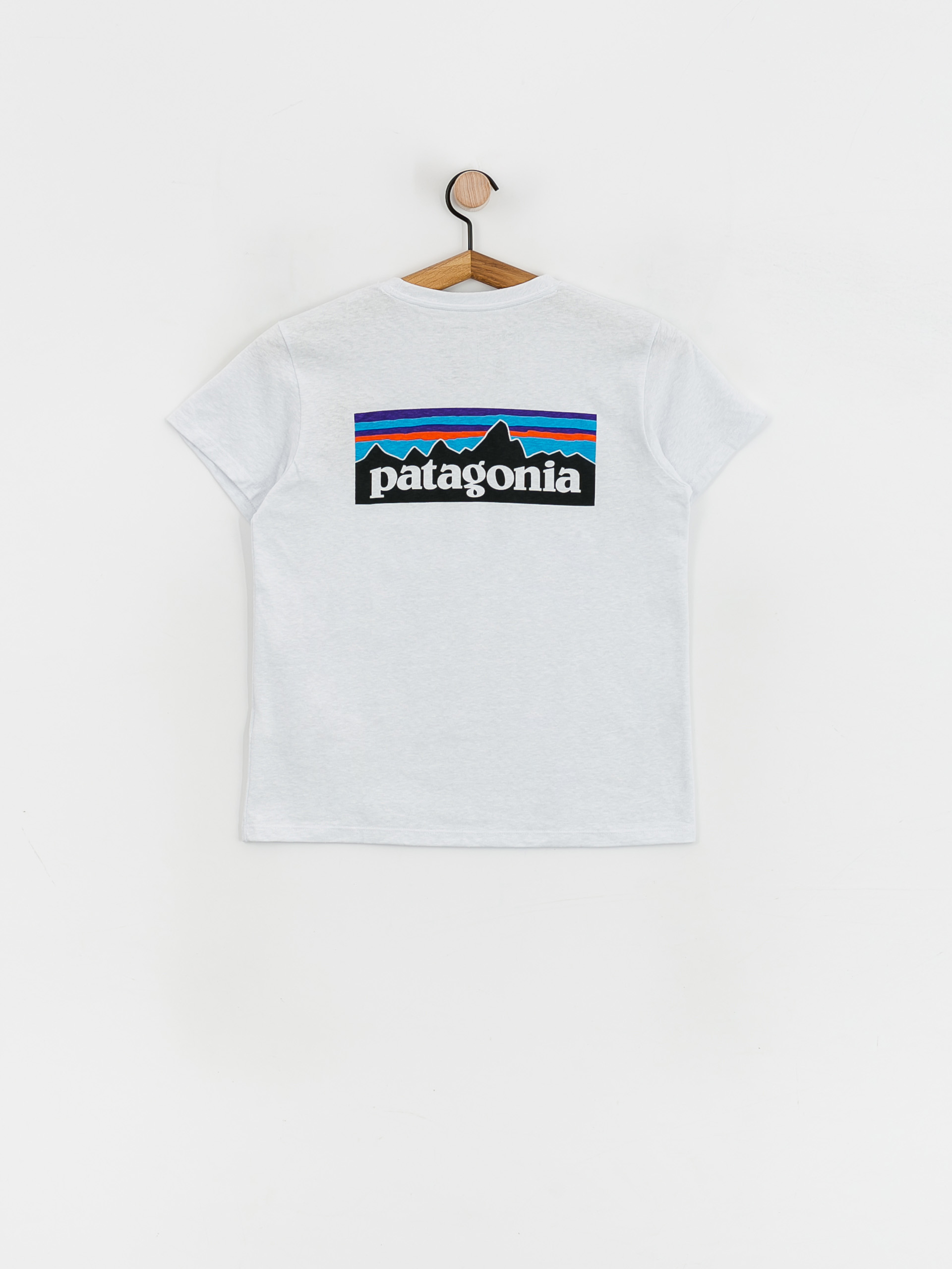 Patagonia Тениска P 6 Logo Responsibili Wmn (white)