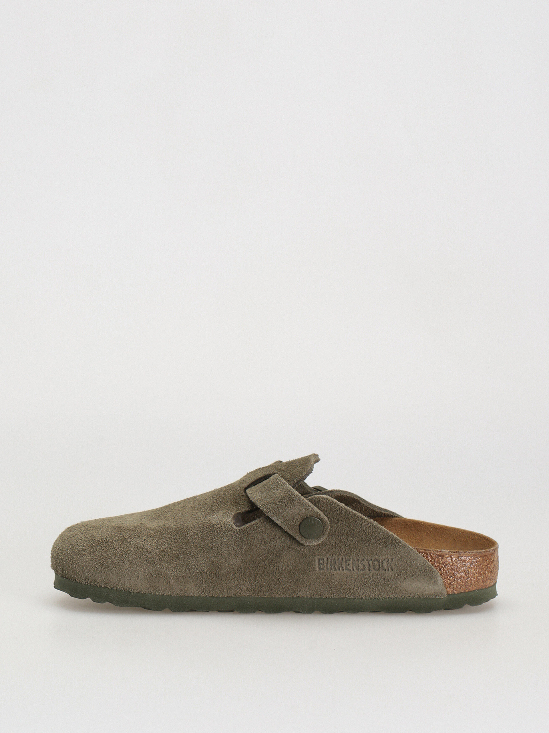 Birkenstock Чехли Boston Suede Narrow Wmn (modern suede thyme)